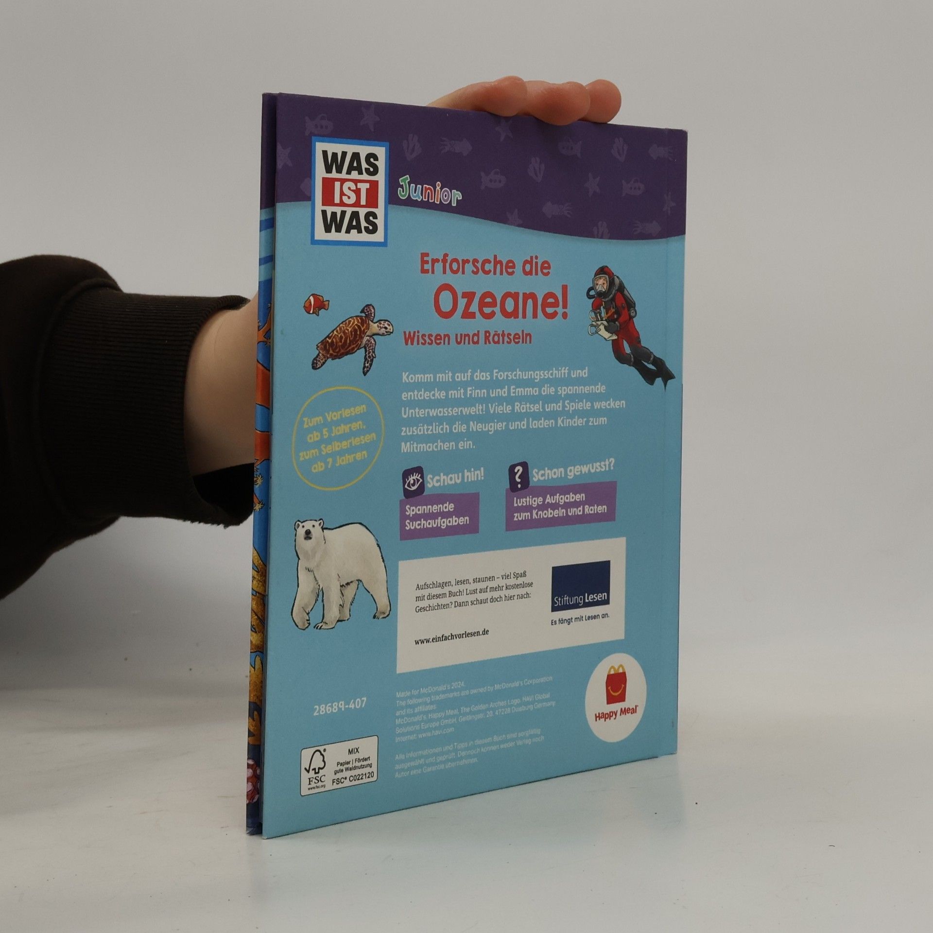 Autorenkollektiv Erforsche die Ozeane! Wissen und Rätseln