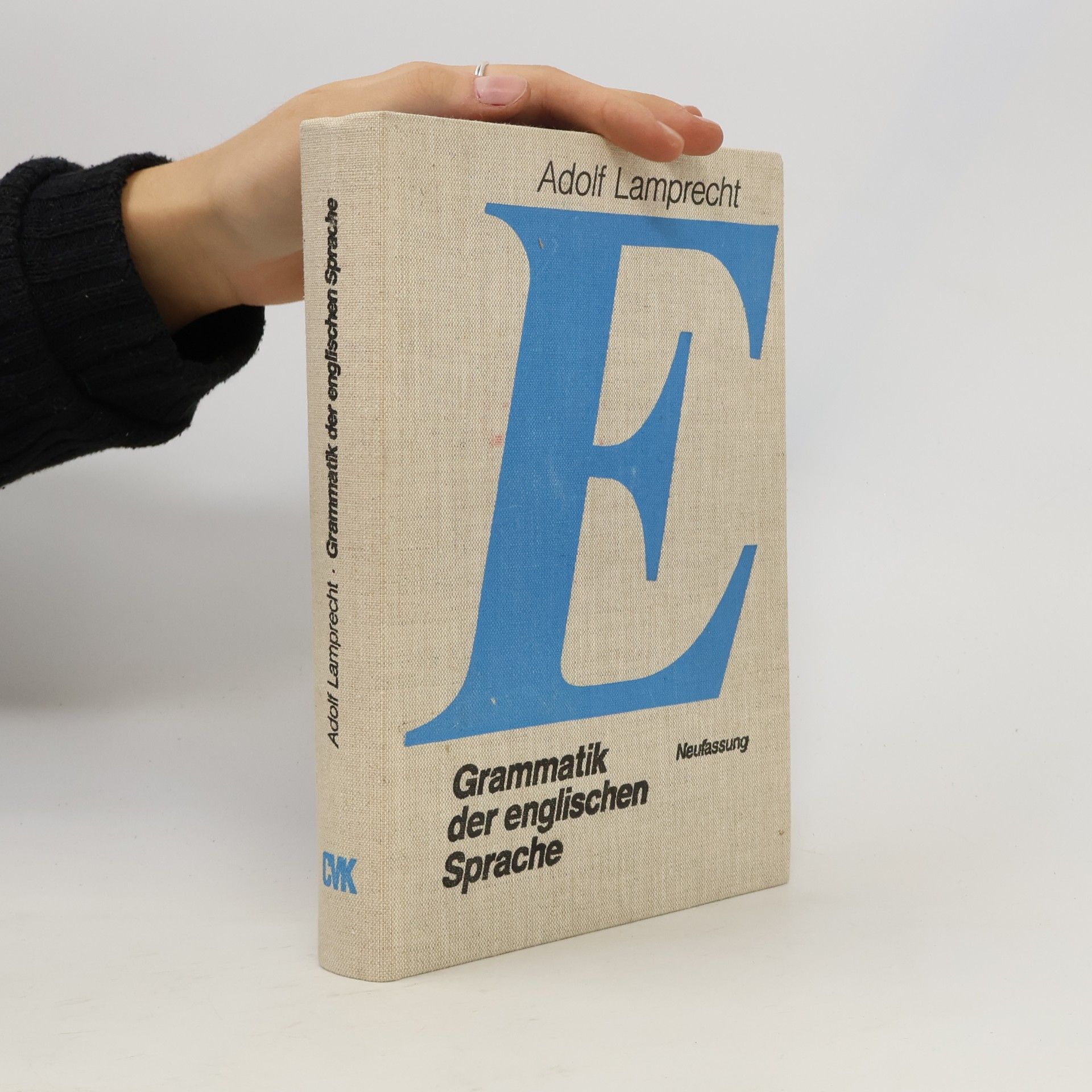 Adolf Lamprecht Grammatik der englischen Sprache