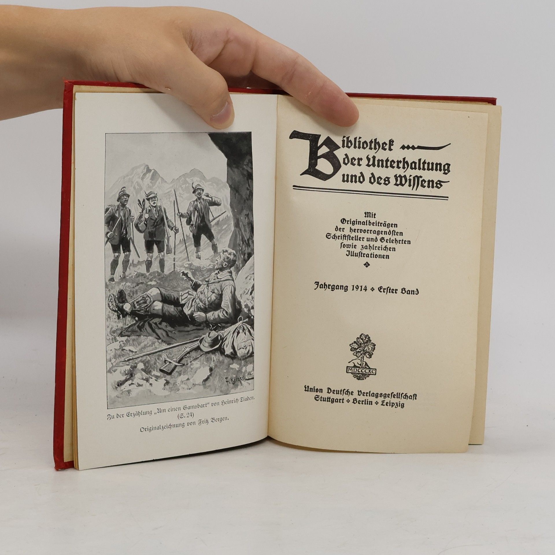 Autorenkollektiv Bibliothek der Unterhaltung und des Wissens. Jahrgang 1914. Fünfter Band