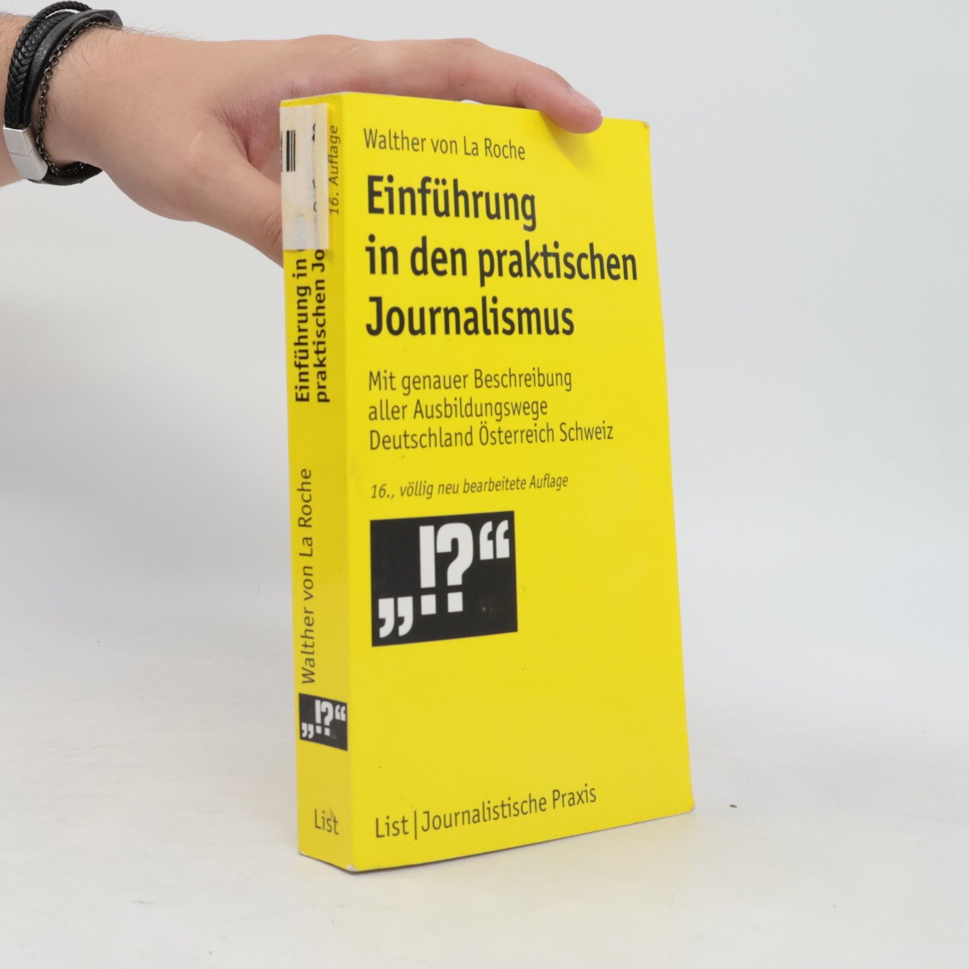 Walther von La Roche Einführung in den praktischen Journalismus