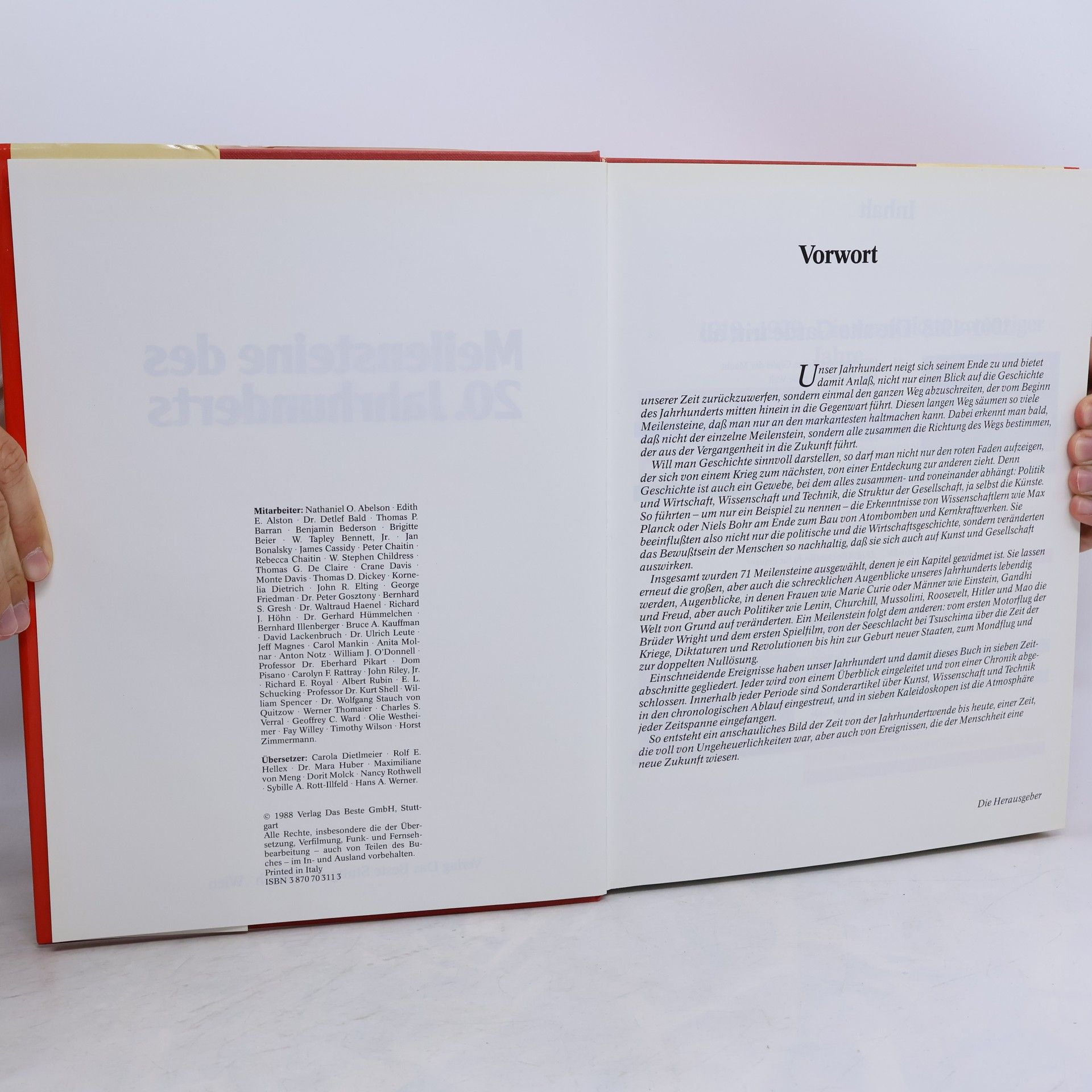 Autorenkollektiv Meilensteine des 20. Jahrhunderts