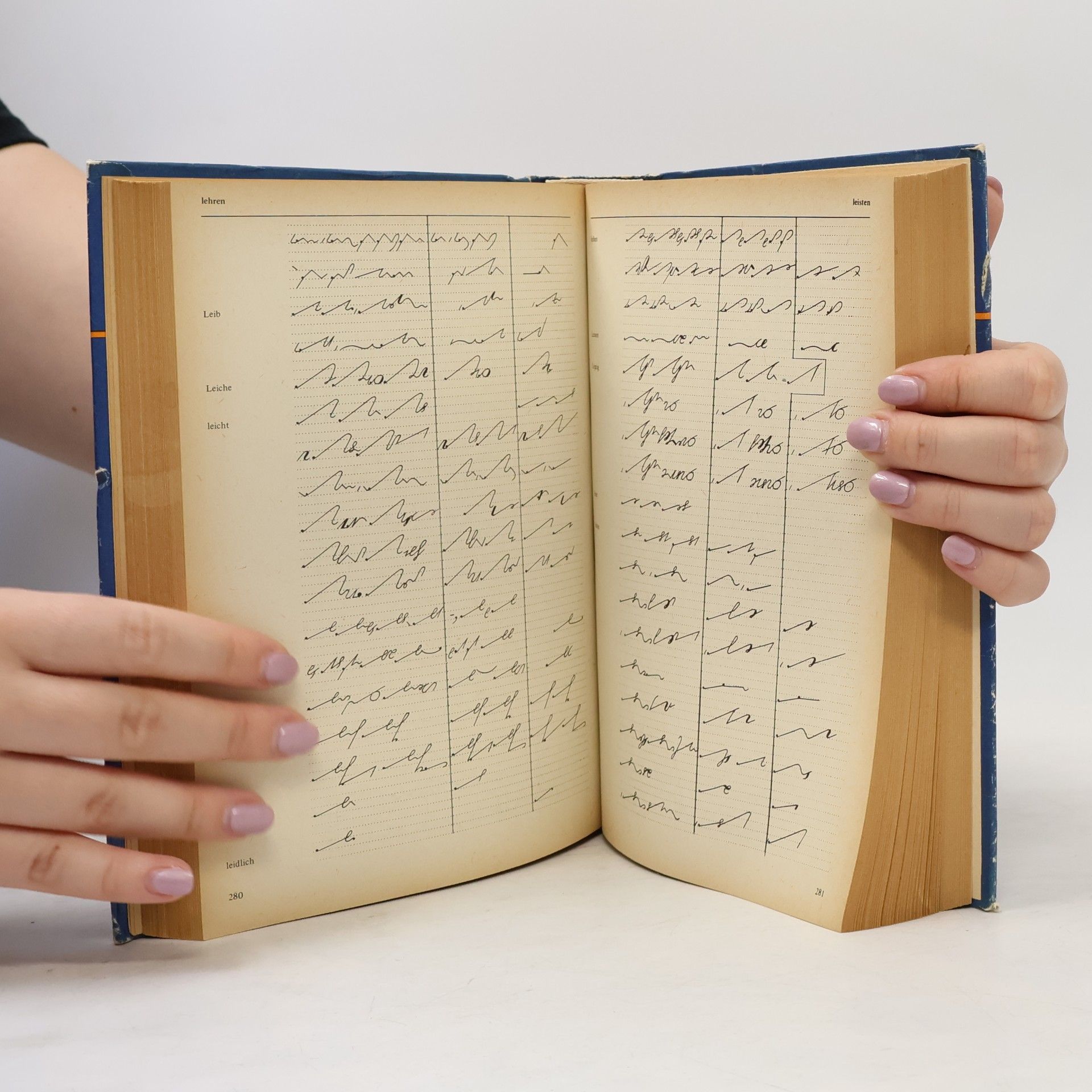 Hermann Walter Kaden Stenografisches Wörterbuch