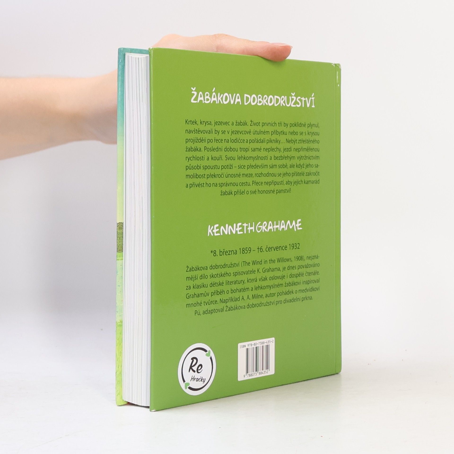 Kenneth Grahame Žabákova dobrodružství
