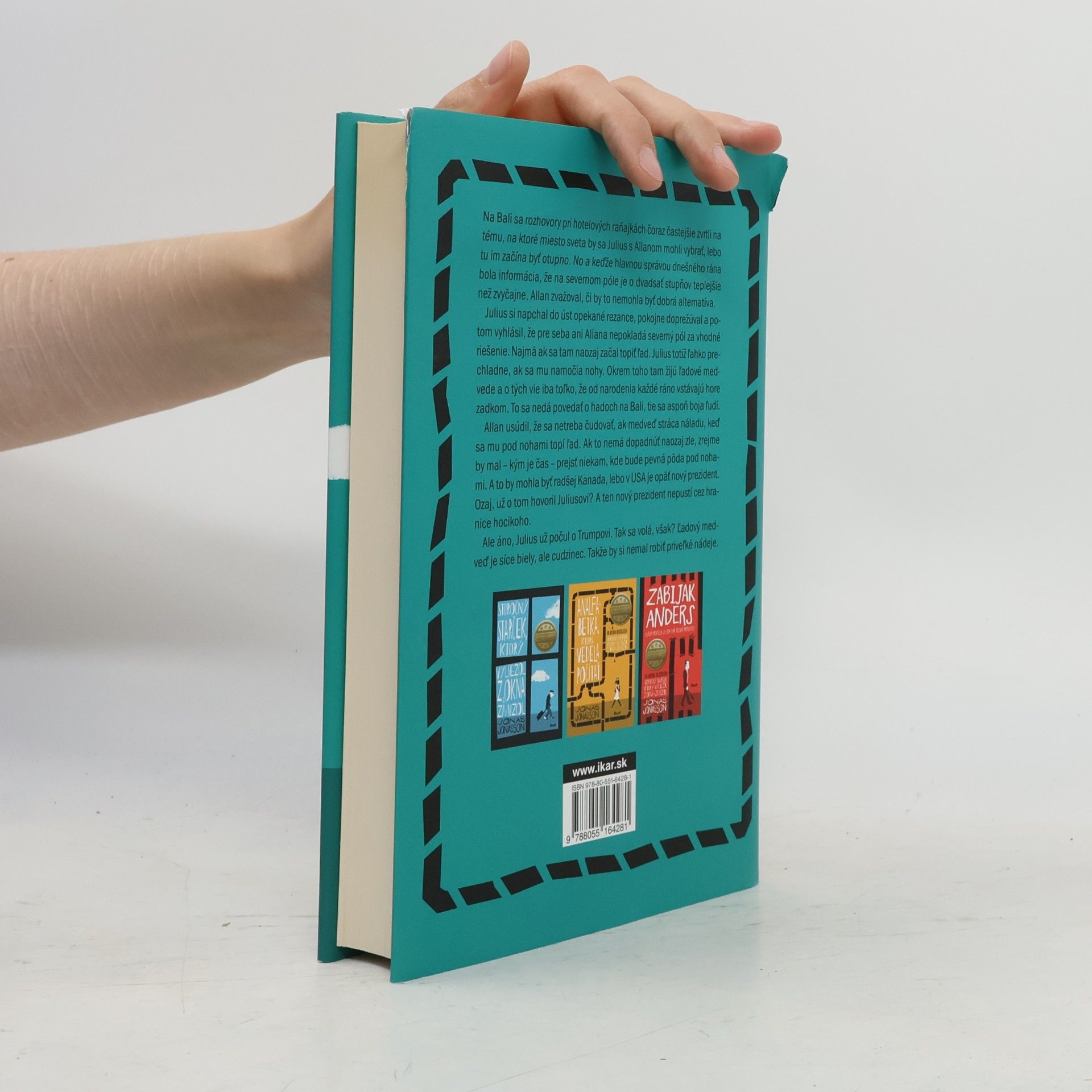 Jonas Jonasson Stojedenročný starček, ktorý sa obával, že priveľa myslí