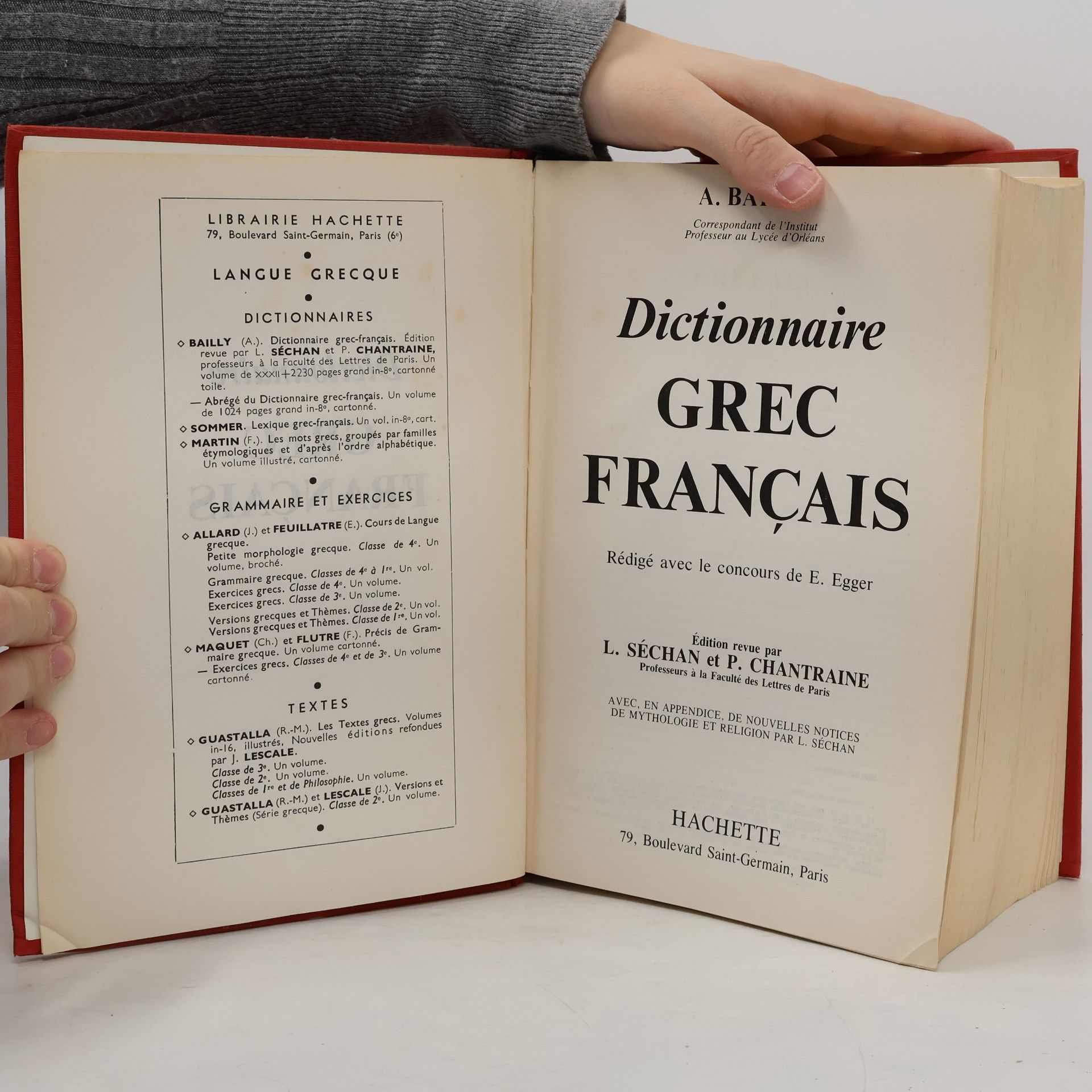 Anatole Bailly Dictionnaire Grec-Français