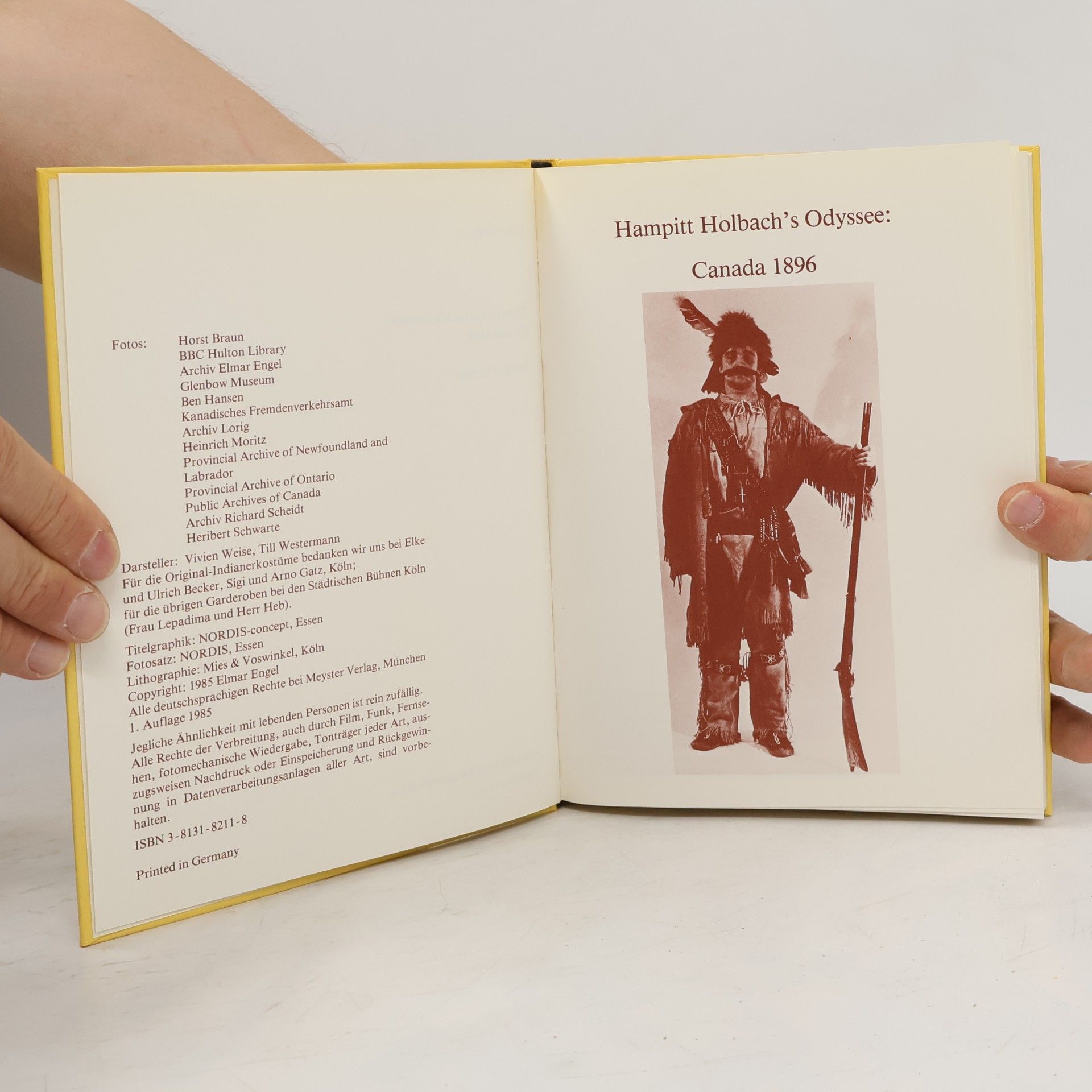 Elmar Engel Hampitt Holbach's Odyssee: Canada 1896