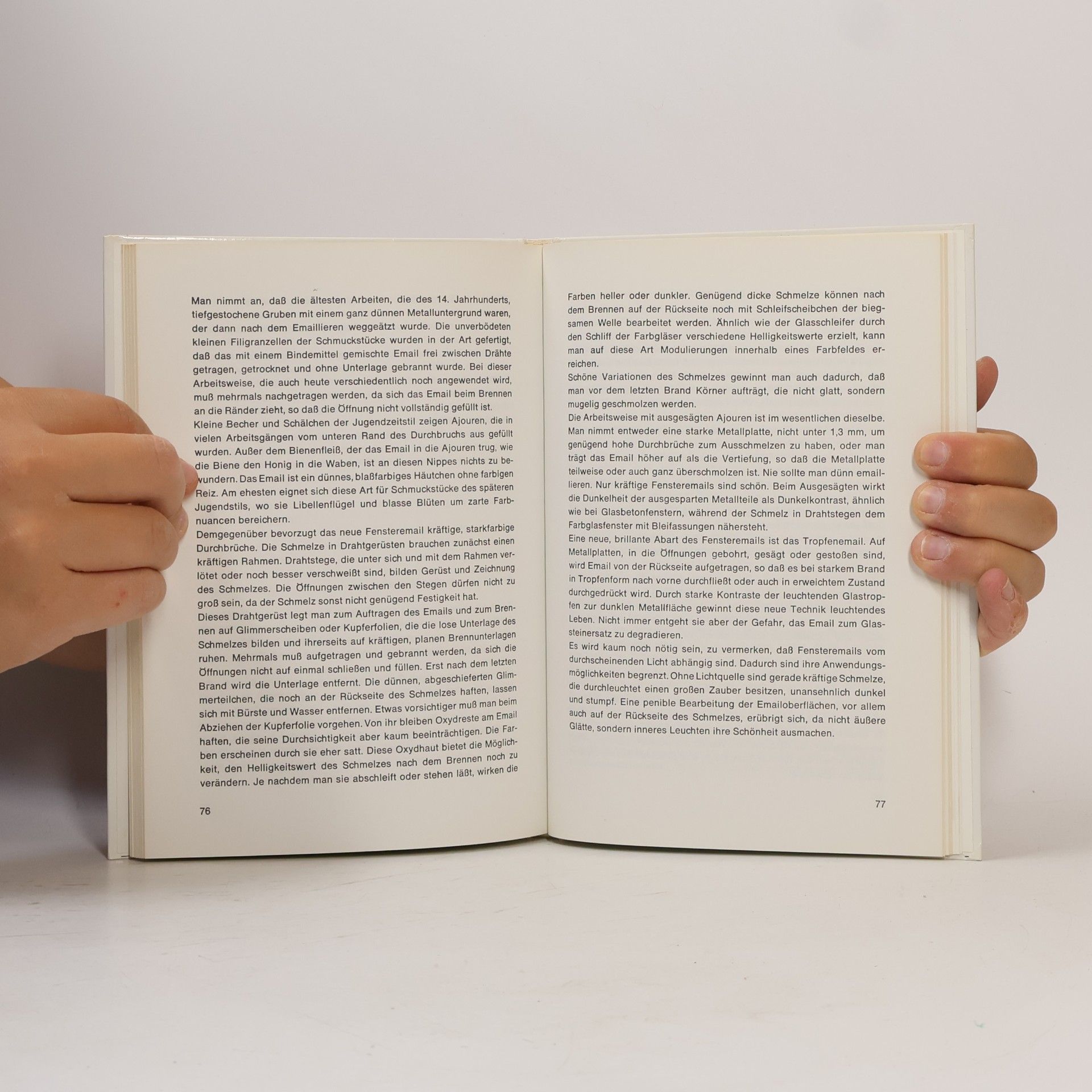 Walter Lochmüller Die Kunst zu emaillieren