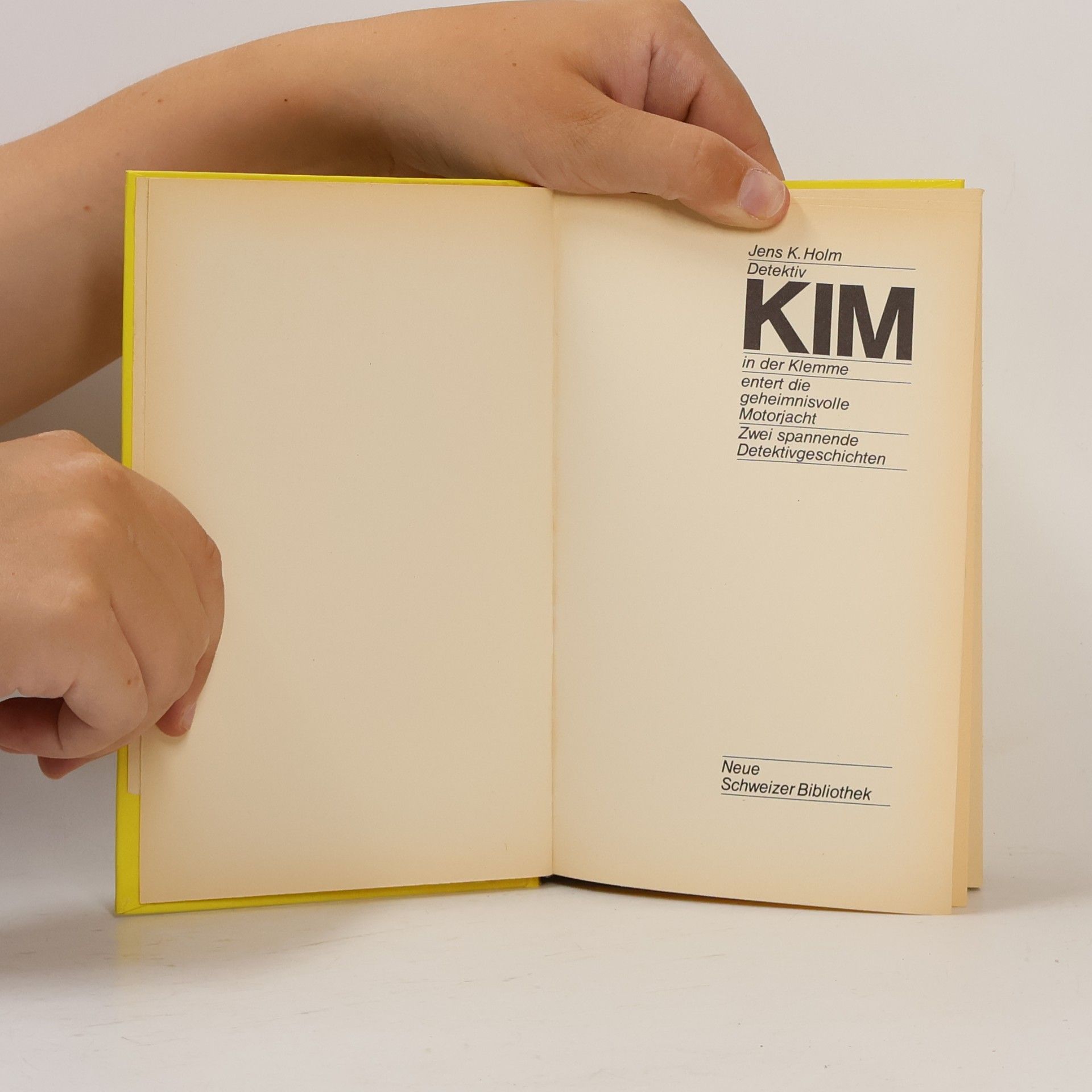 Jens K. Holm Detektiv Kim in der Klemme