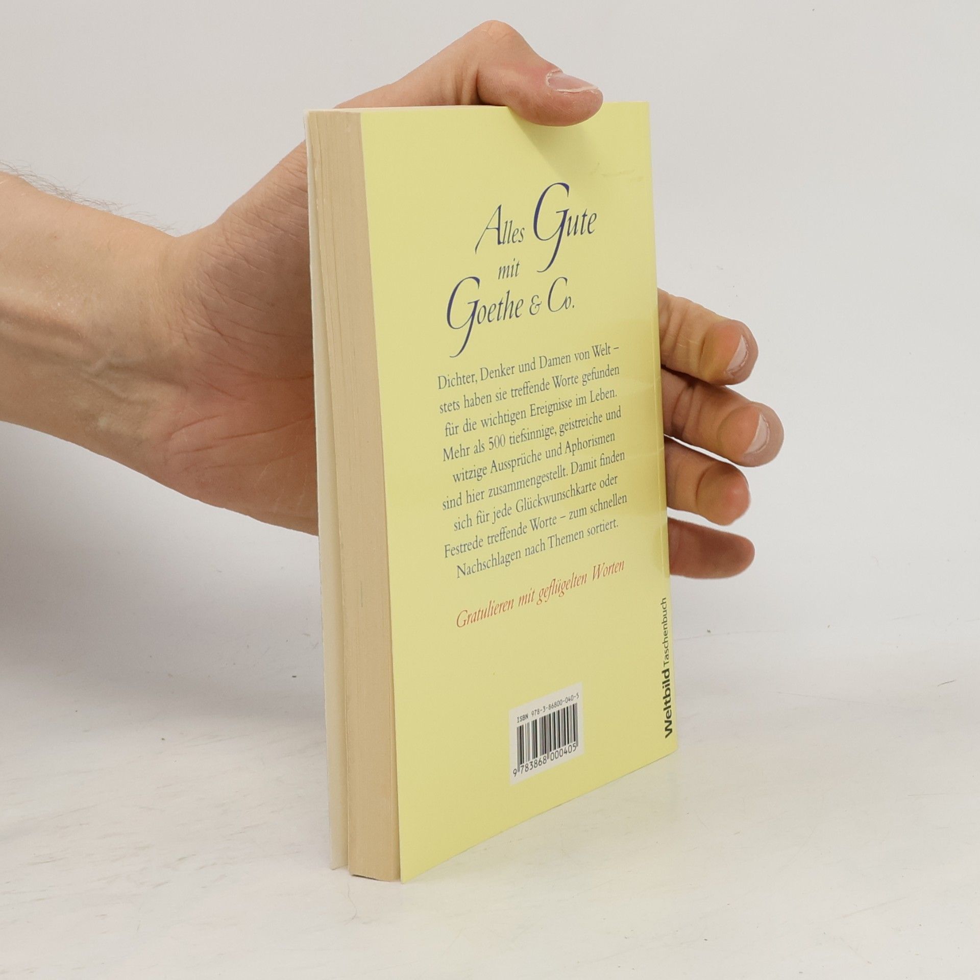 Various authors Alles Gute mit Goethe & Co