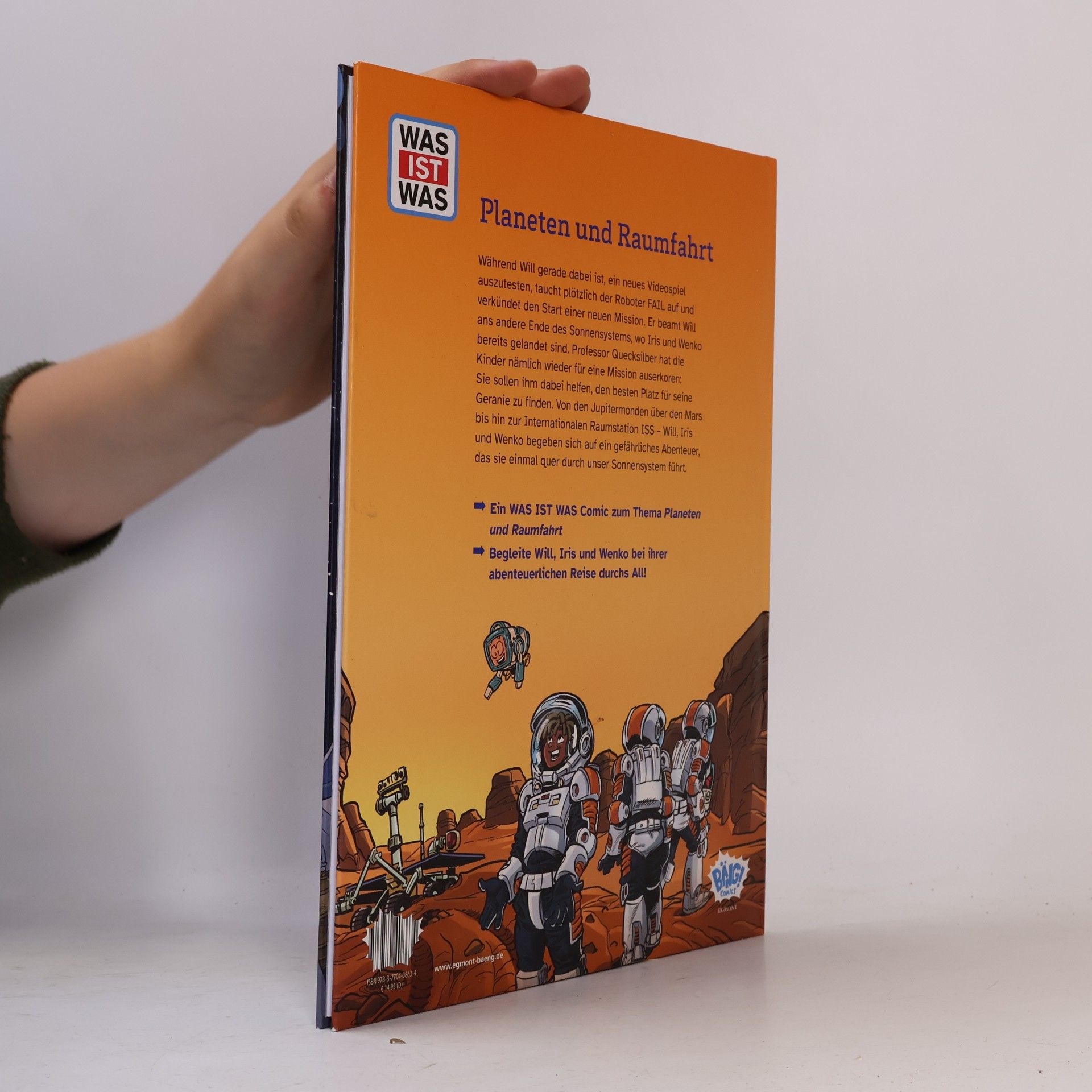 Zapf WAS IST WAS Comic - Planeten und Raumfahrt