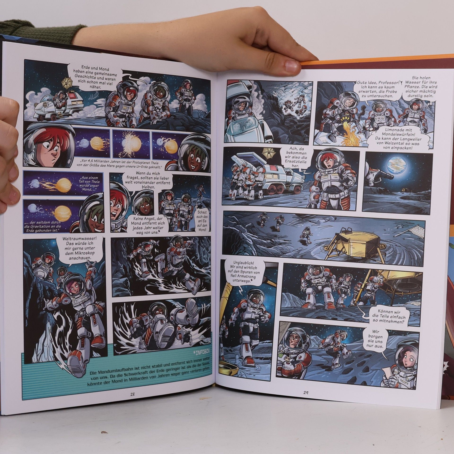 Zapf WAS IST WAS Comic - Planeten und Raumfahrt