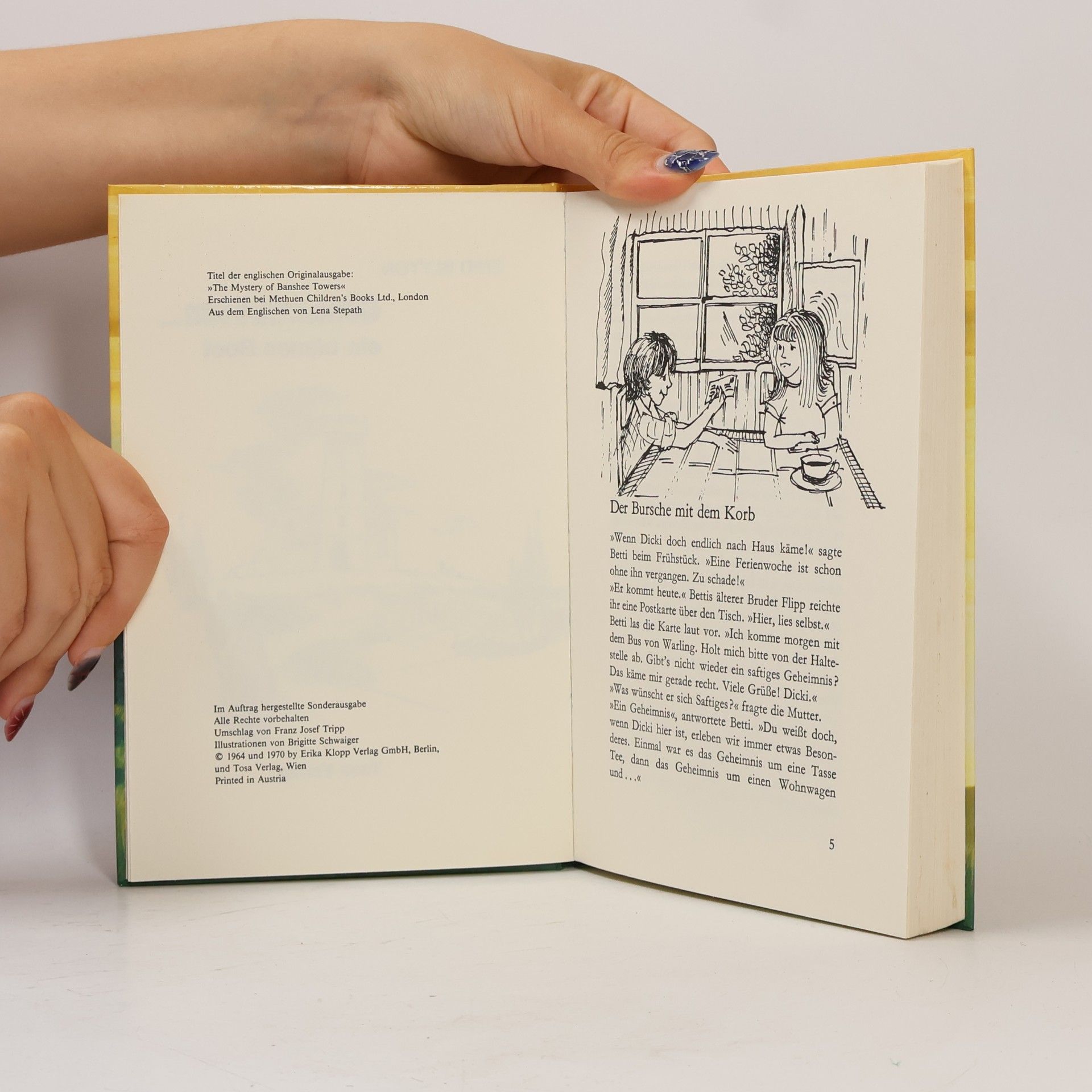 Enid Blyton Geheimnis um ein blaues Boot