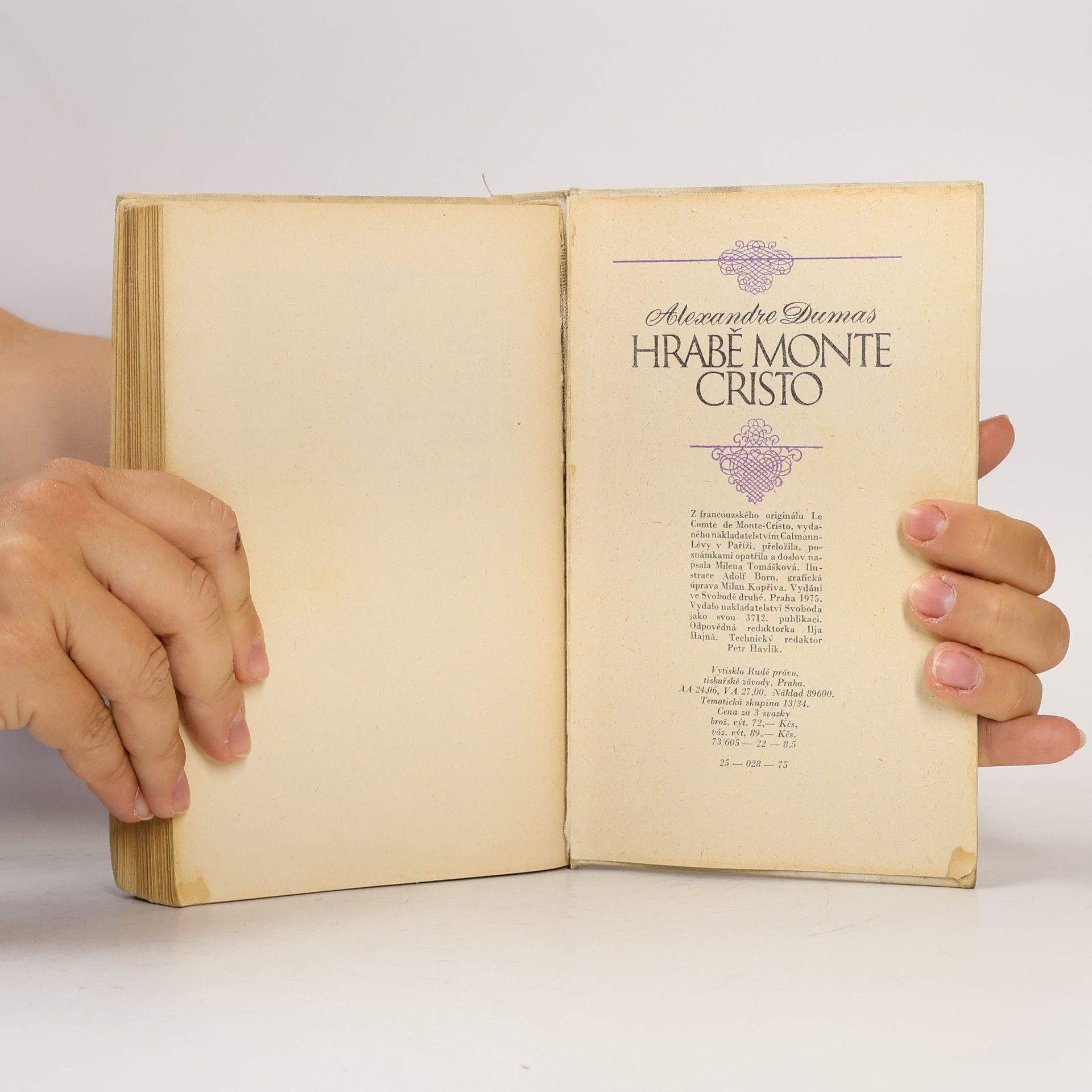 Alexandre Dumas der Ältere Hrabě Monte Christo. Kniha třetí. Díl 5/6