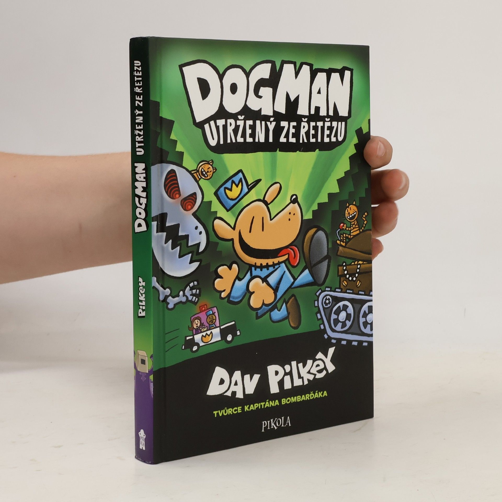 Dav Pilkey Dogman utržený ze řetězu