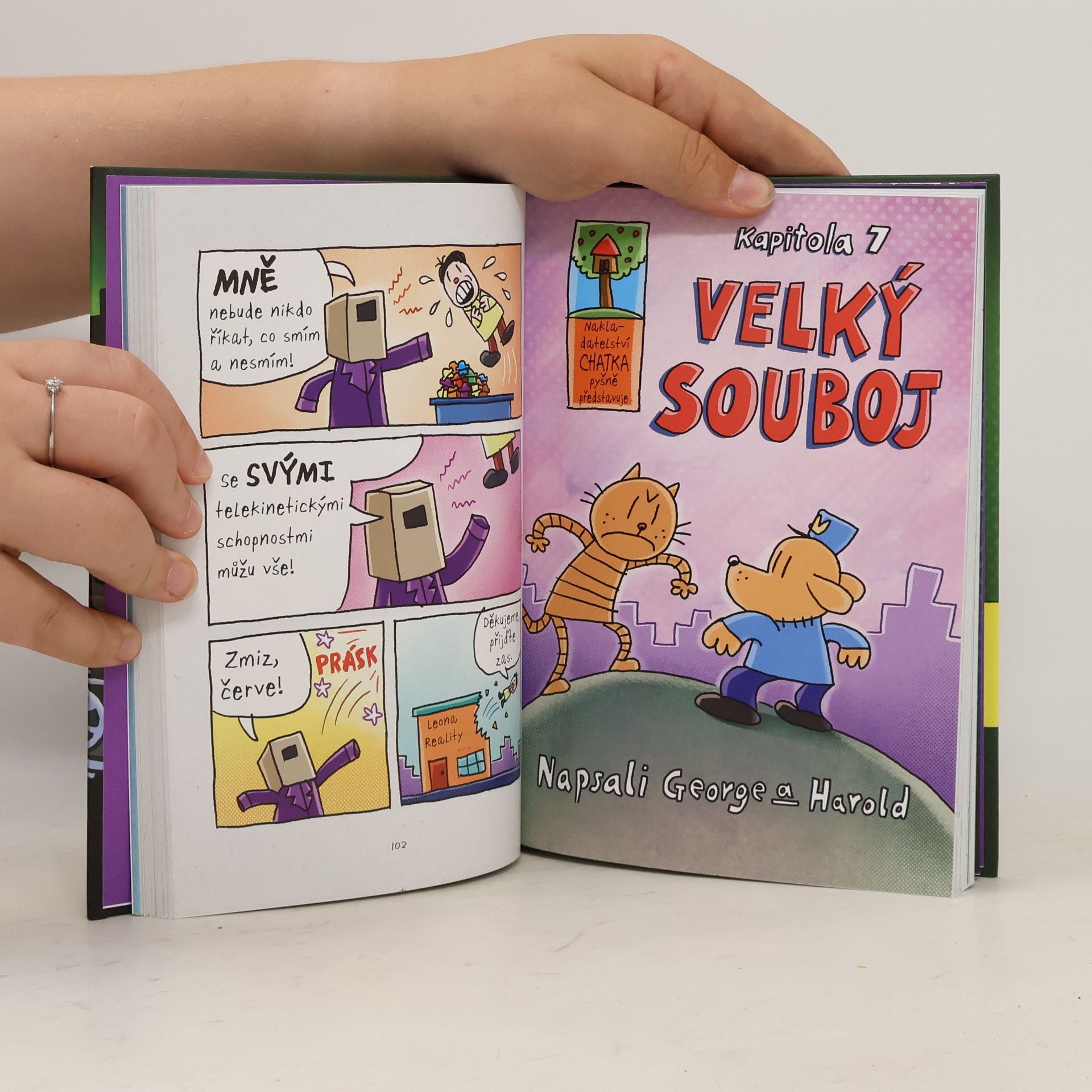 Dav Pilkey Dogman utržený ze řetězu