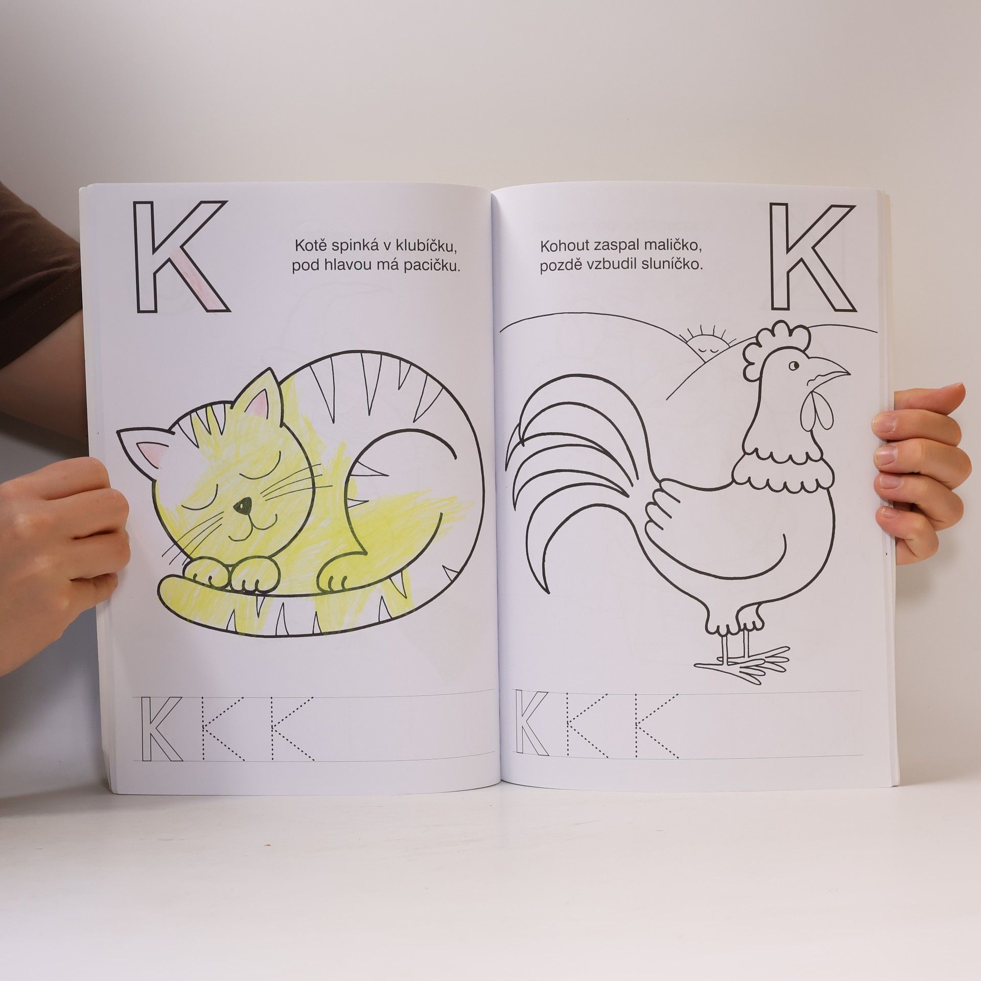 Kateřina Skořepová Mimi ABC Omalovánky s říkadly