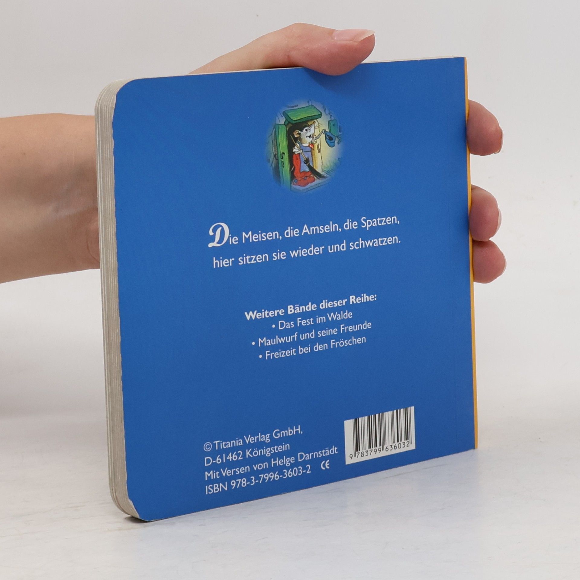 Fritz Baumgarten Ein Tag bei den Spatzen. Pappebuch