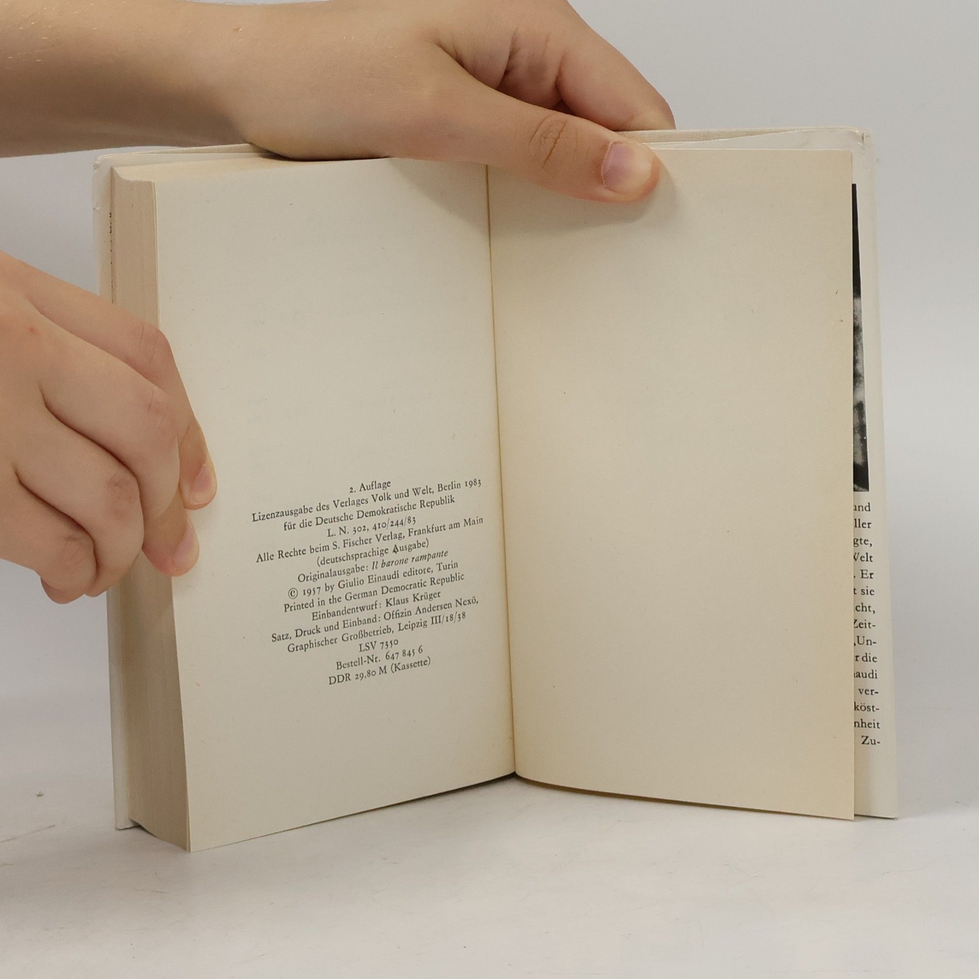 Italo Calvino Der Baron auf den Bäumen
