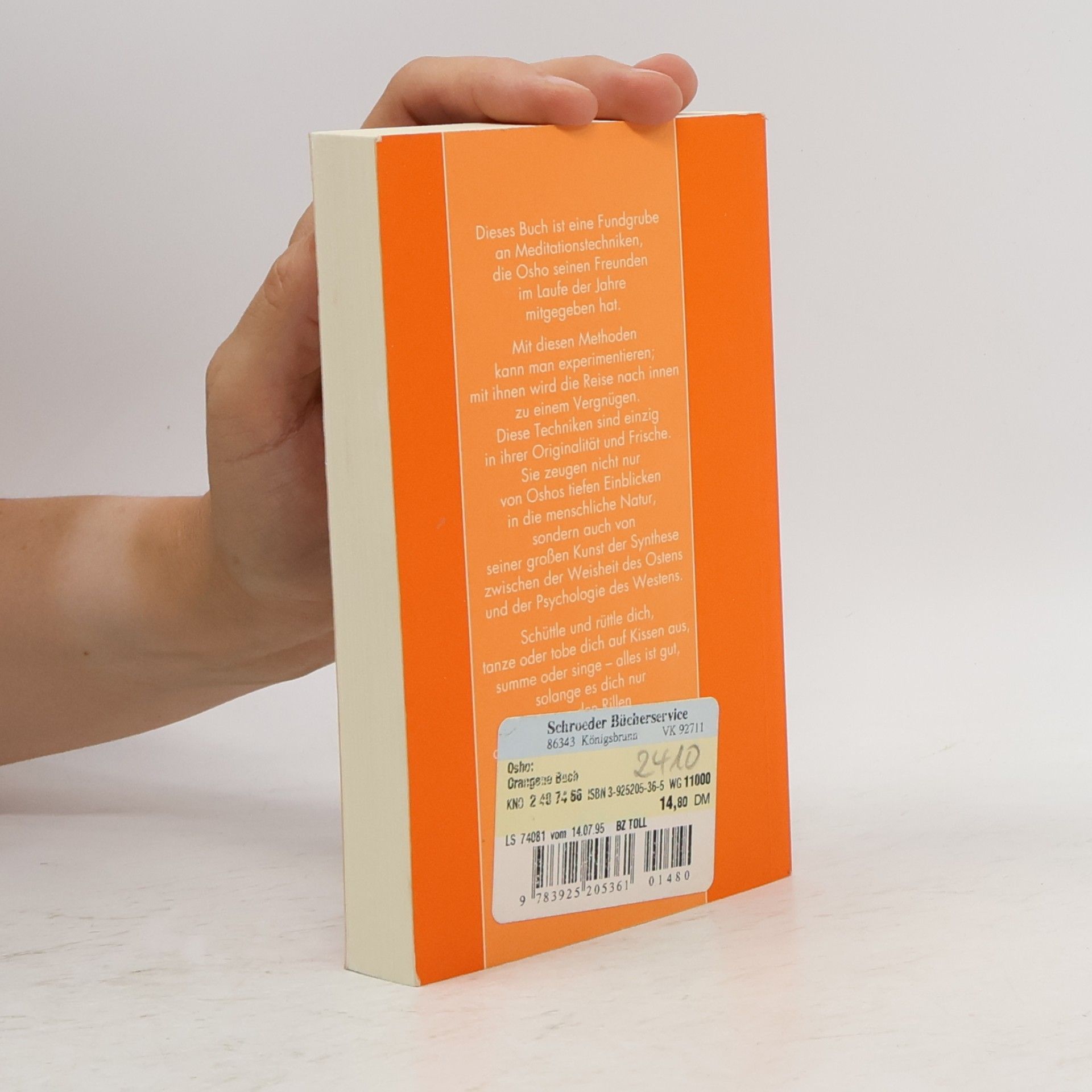 Osho Das orangene Buch