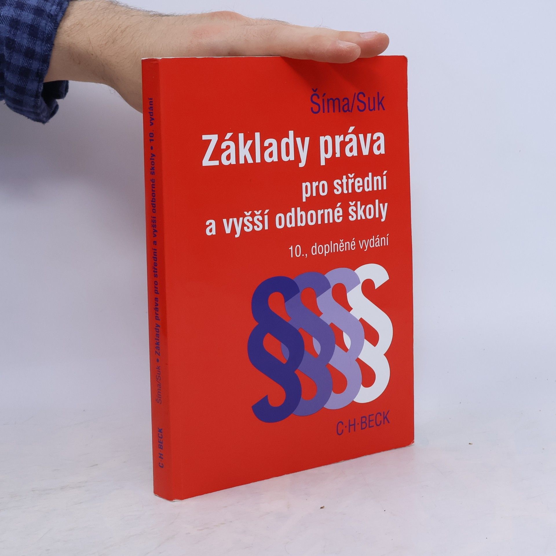 Alexander Šíma Základy práva pro střední a vyšší odborné školy