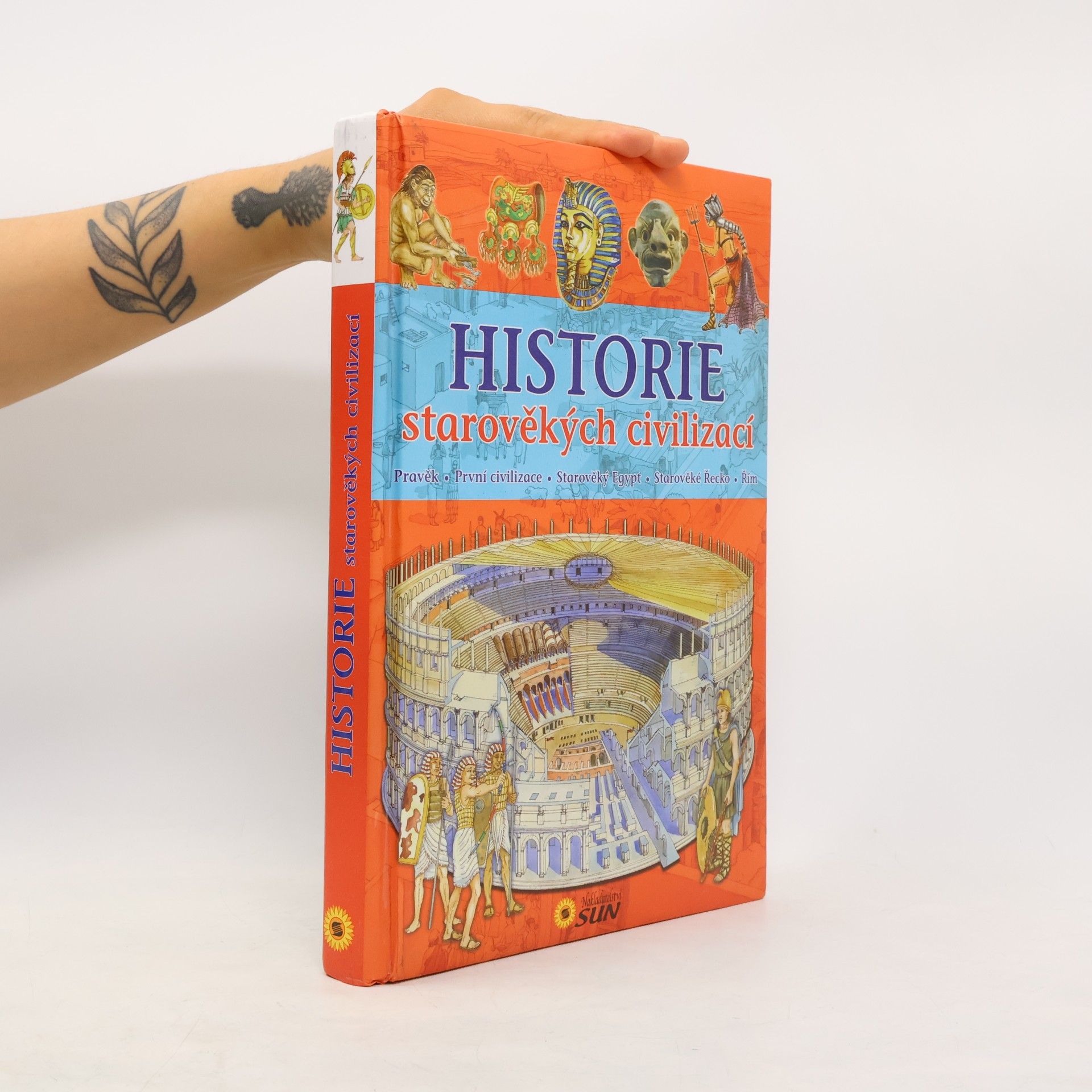 Michele Angelico Historie starověkých civilizací. Pravěk, první civilizace, starověký Egypt, starověké Řecko, Řím