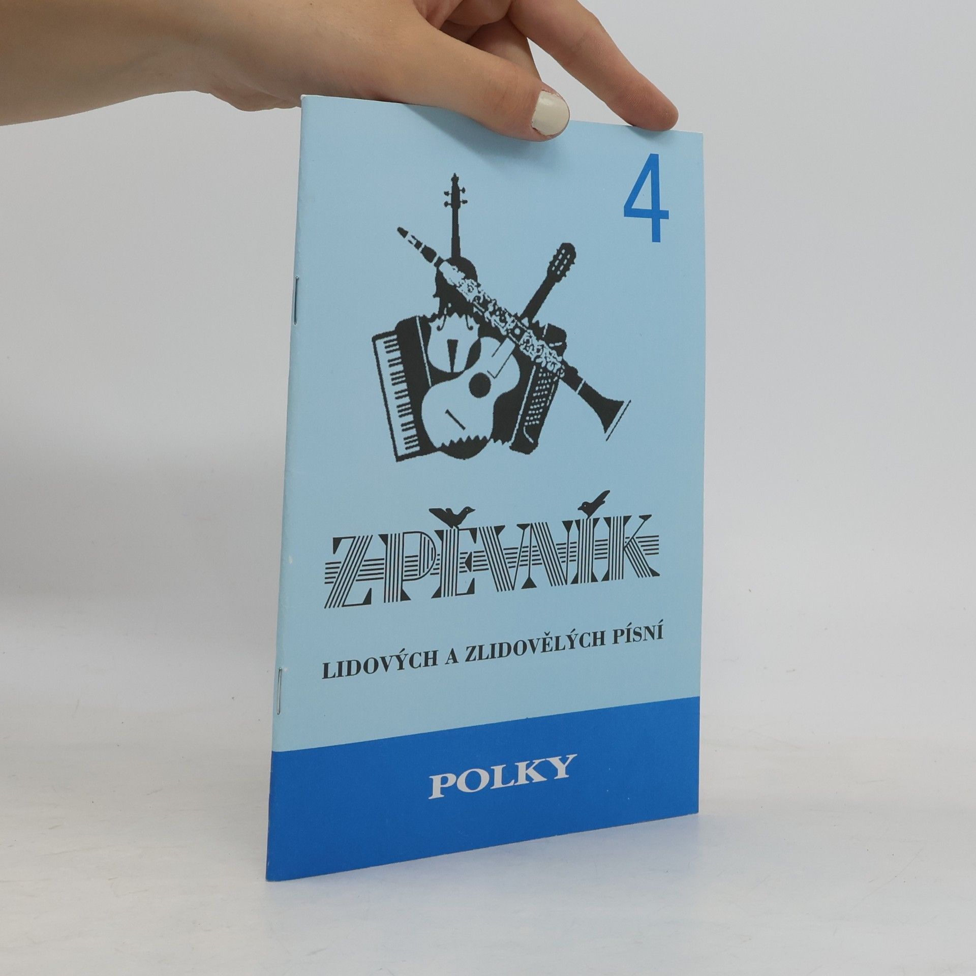 Kolektiv autorů Zpěvník lidových a zlidovělých písní 4. Polky
