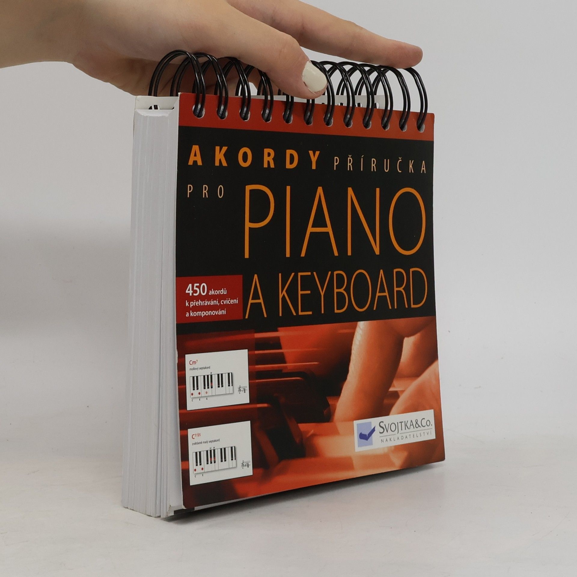 Jiří Dvořák Akordy pro piano a keyboard : příručka