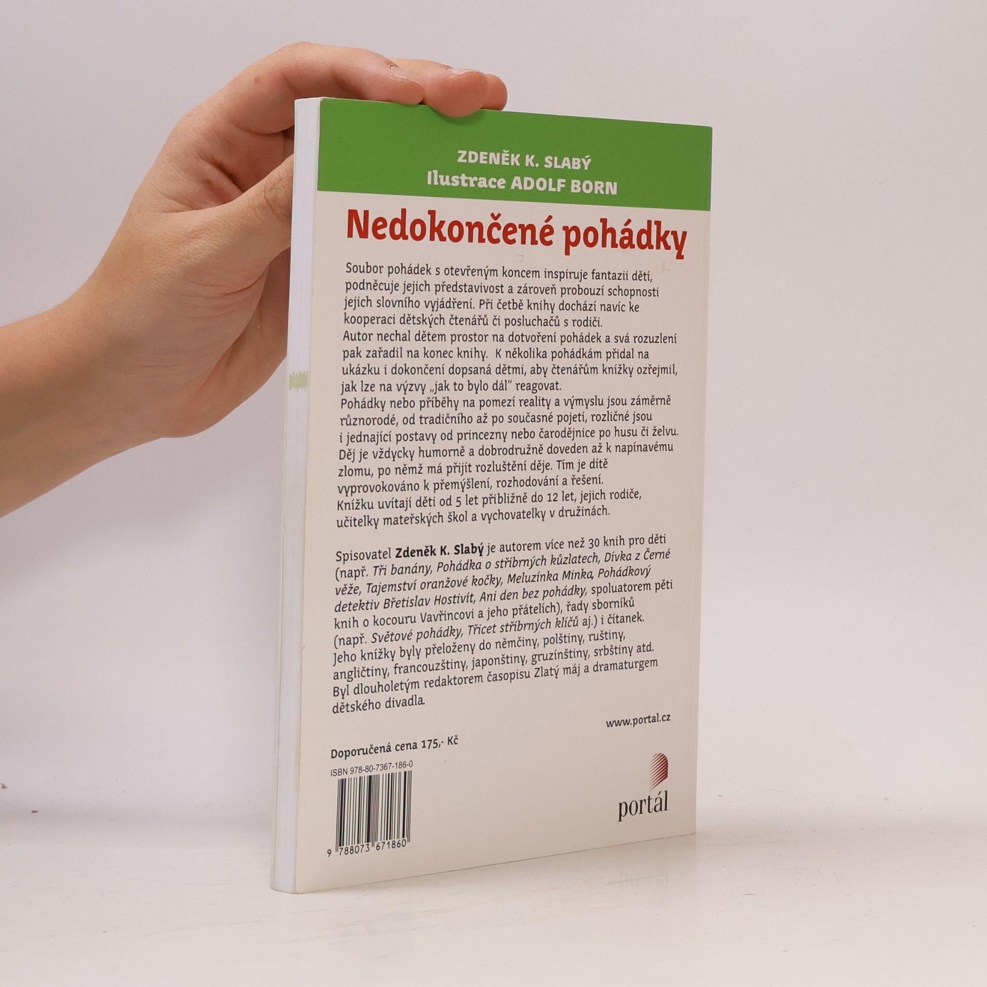 Zdeněk Karel Slabý Nedokončené pohádky