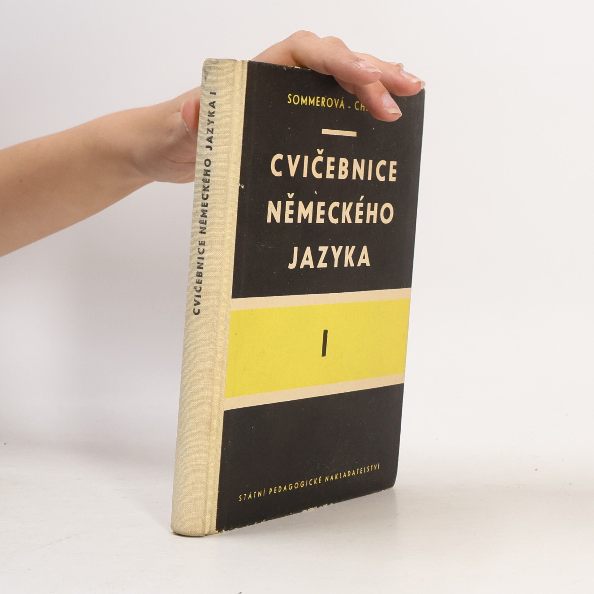 František Chmelař Cvičebnice německého jazyka 1
