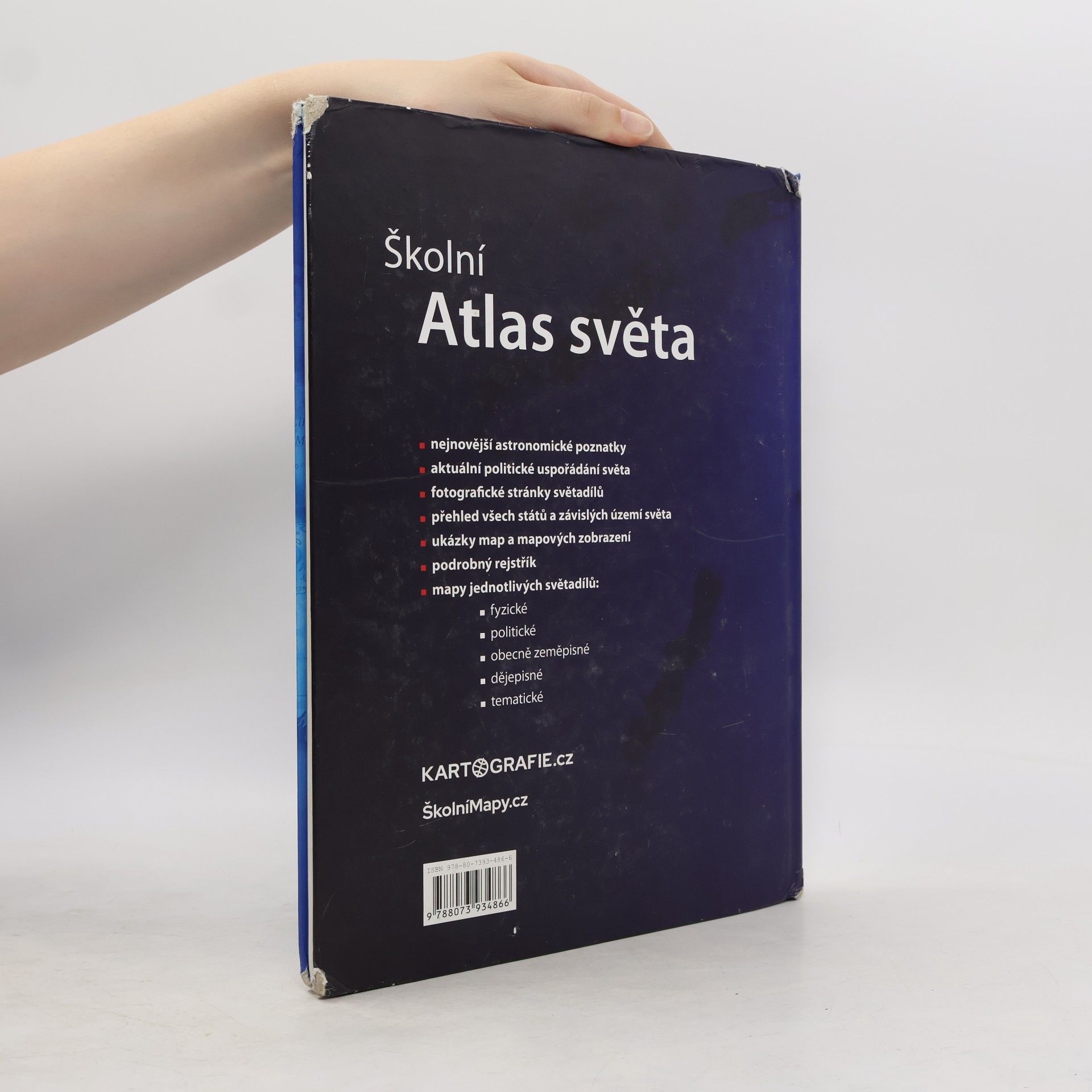 Kolektiv autorů Školní atlas světa