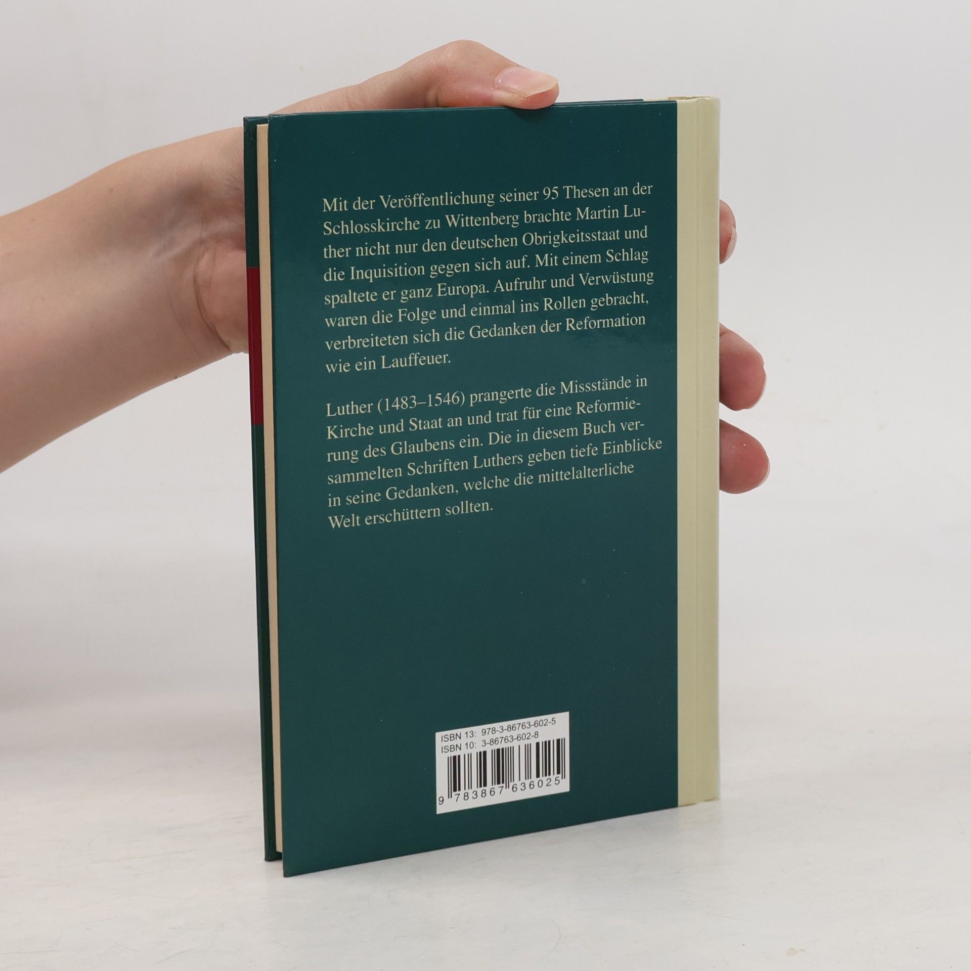 Martin Luther Die 95 Thesen und andere Schriften
