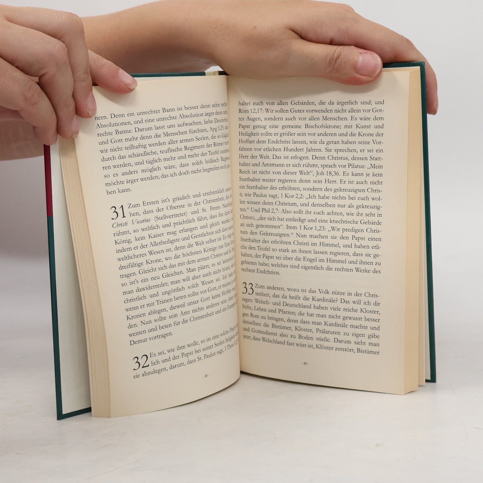 Martin Luther Die 95 Thesen und andere Schriften