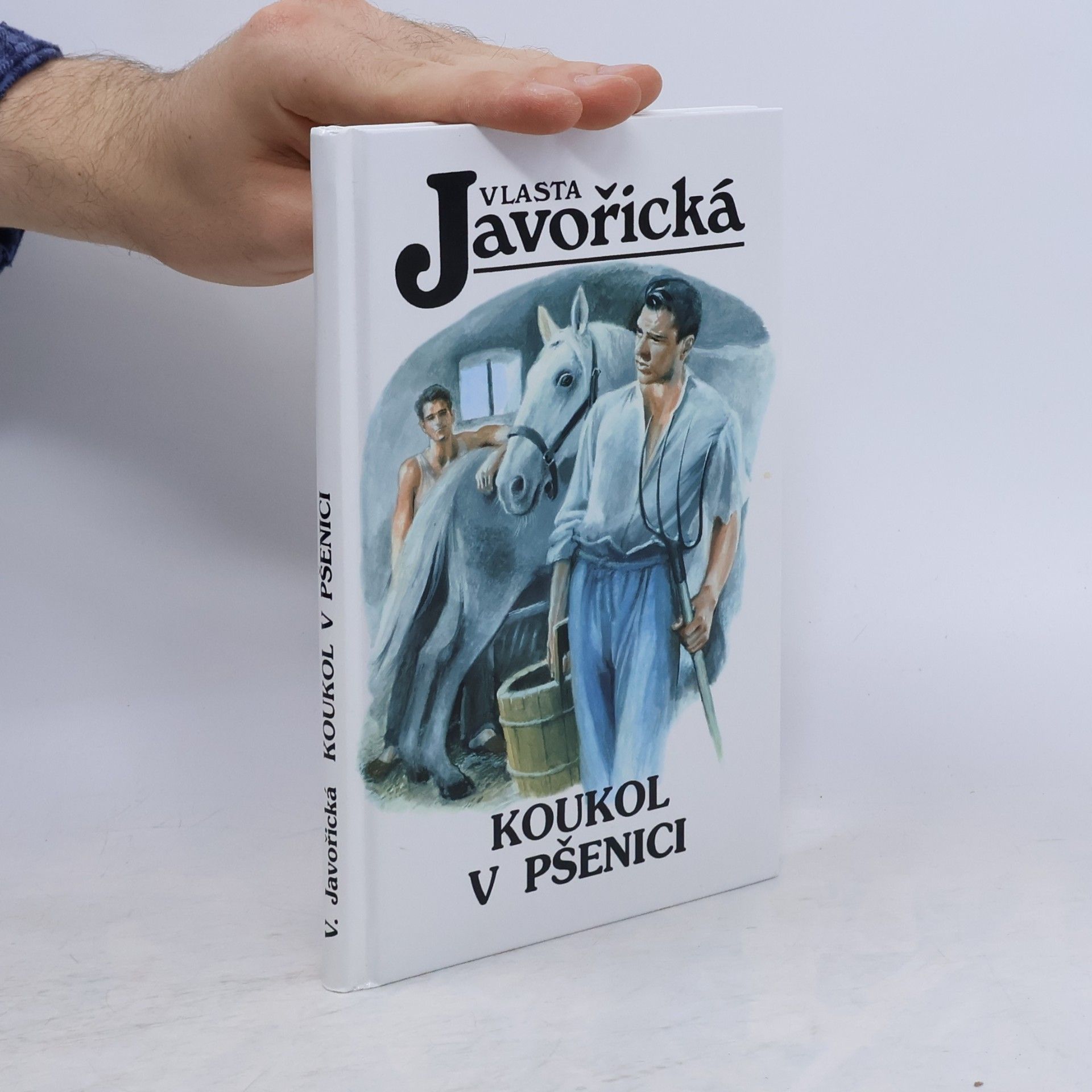 Vlasta Javořická Koukol v pšenici