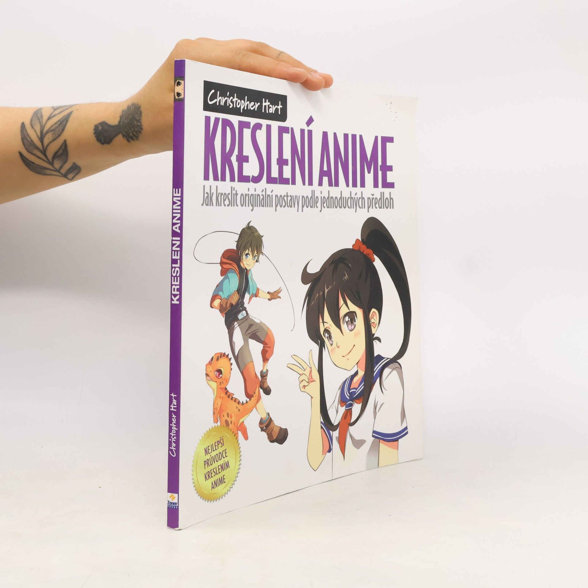 Christopher Hart Kreslení Anime: Jak kreslit originální postavy podle jednoduchých předloh