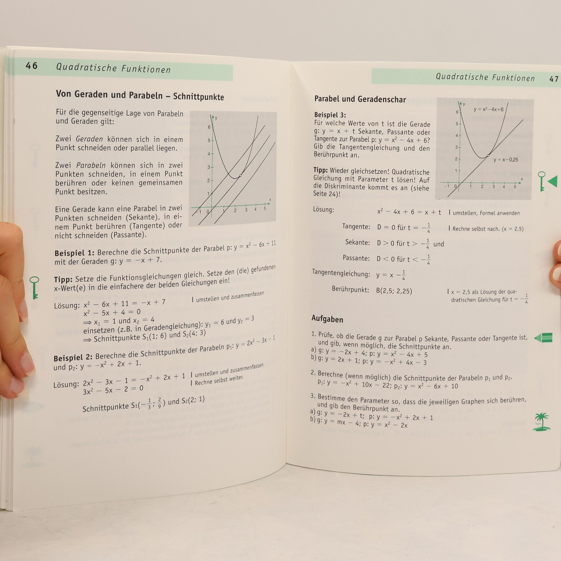 Gerhard Ruf Mathe 9./10. Klasse. Algebra. Quadratische Gleichungen. Funktionen.