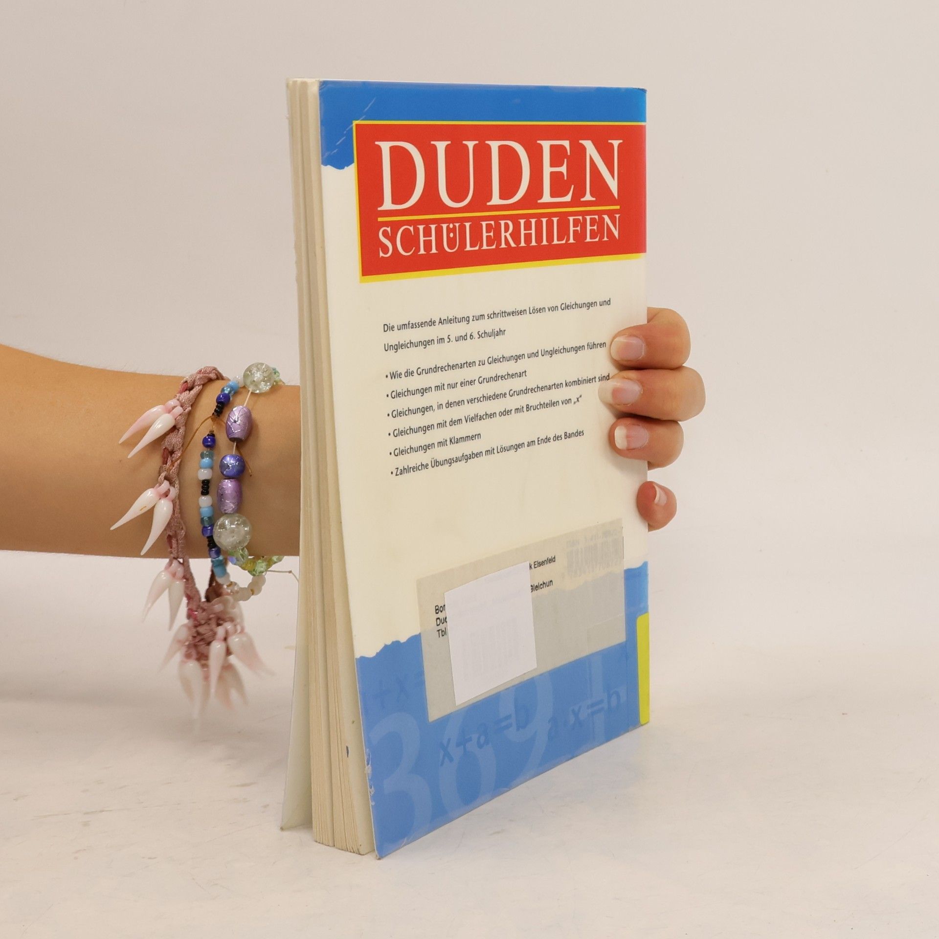 Hans Borucki Duden Schülerhilfen, Gleichungen und Ungleichungen 1