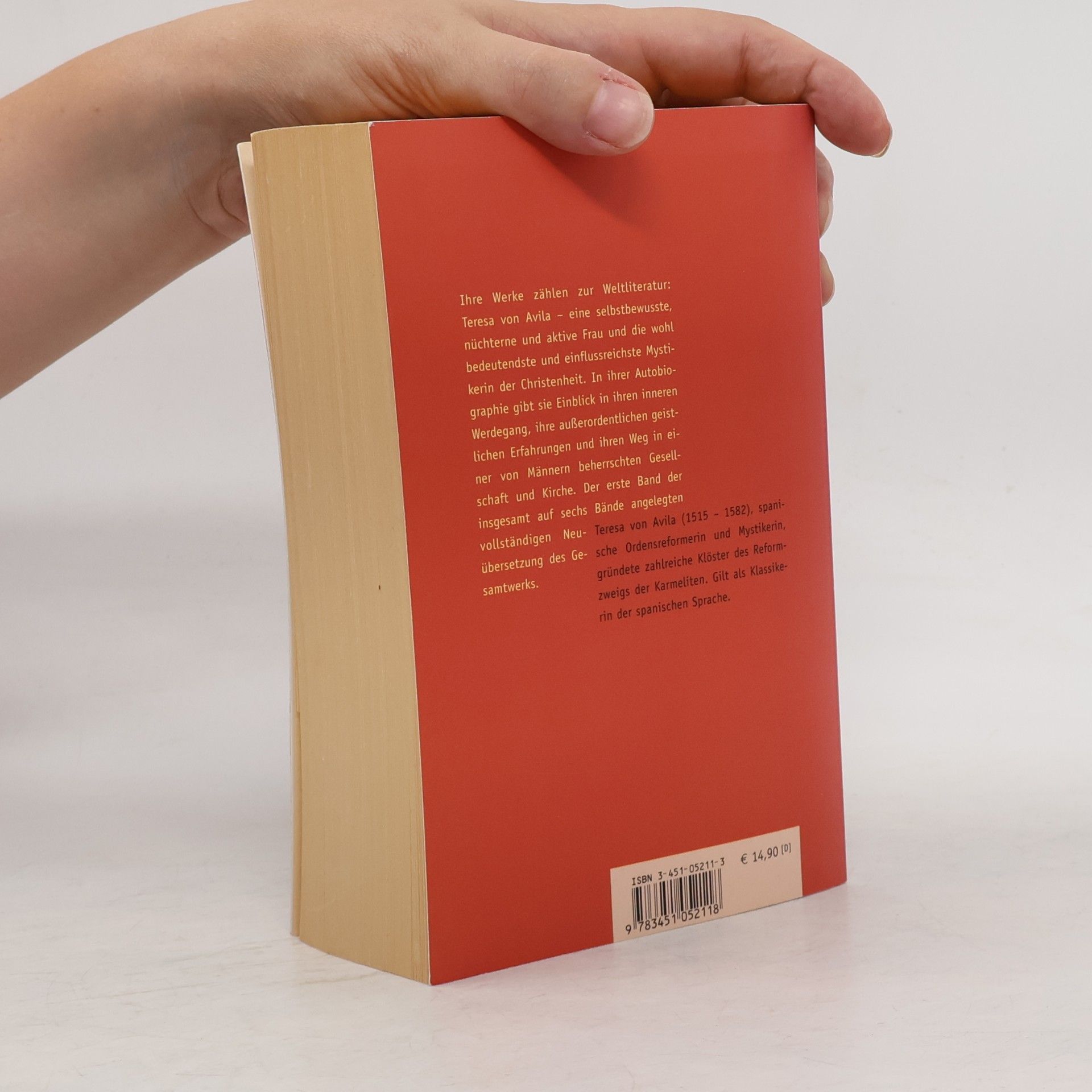 Teresa von Ávila Das Buch meines Lebens