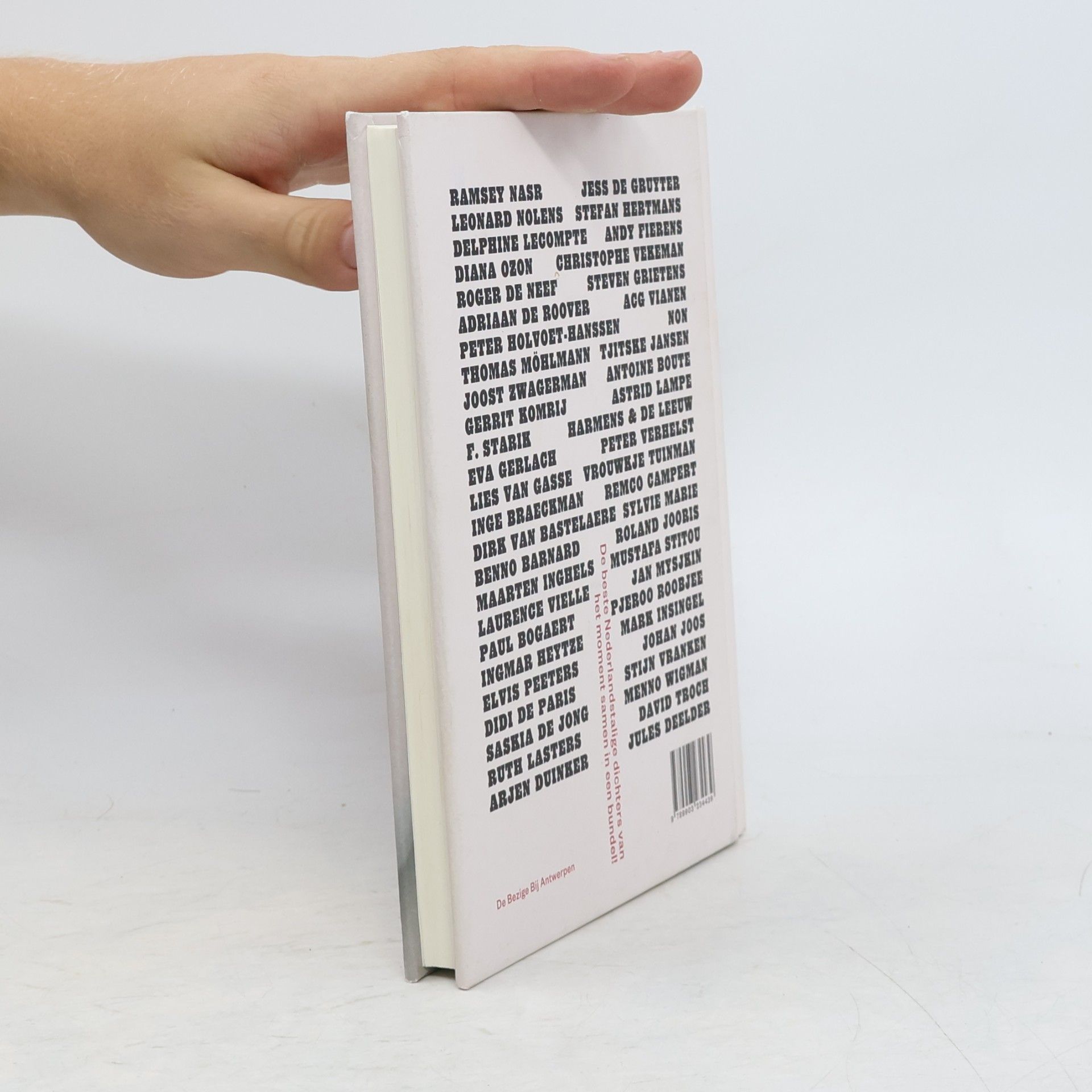 Michaël Vandebril 5de Nacht van de Poezie