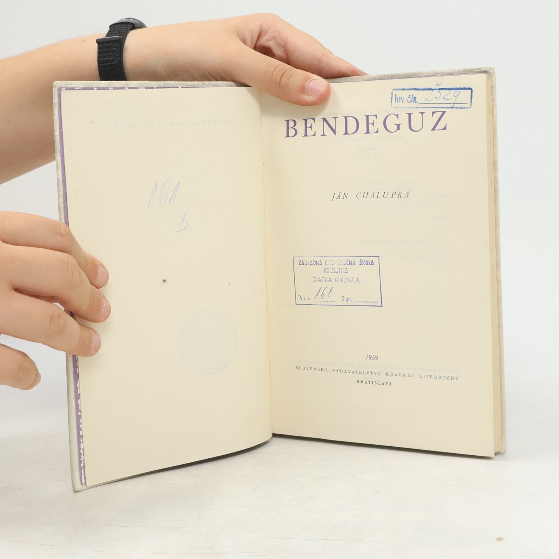 Ján Chalupka Bendeguz
