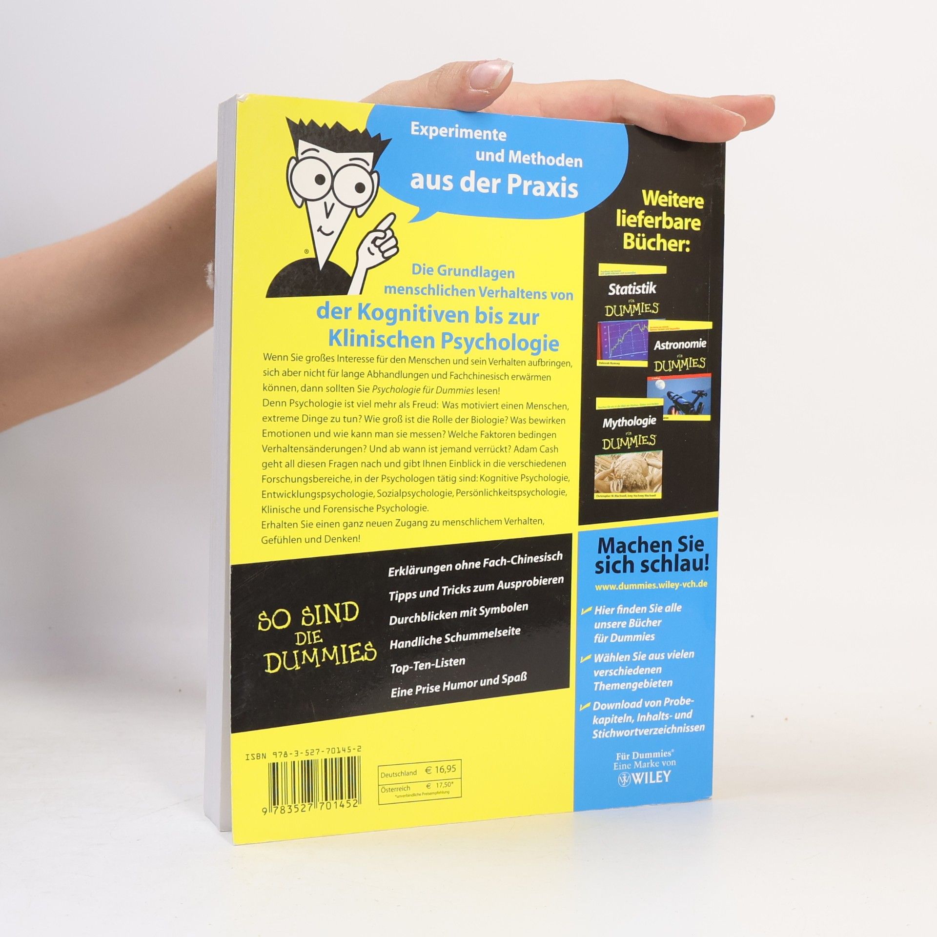 Adam Cash Psychologie für Dummies