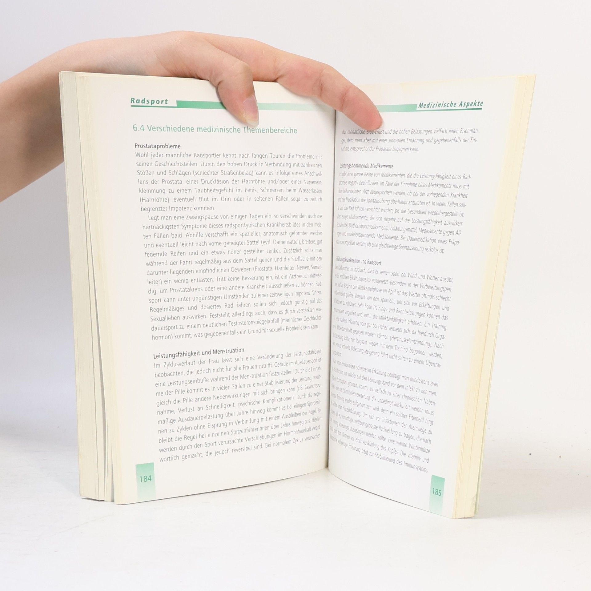 Achim Schmidt Handbuch für Radsport
