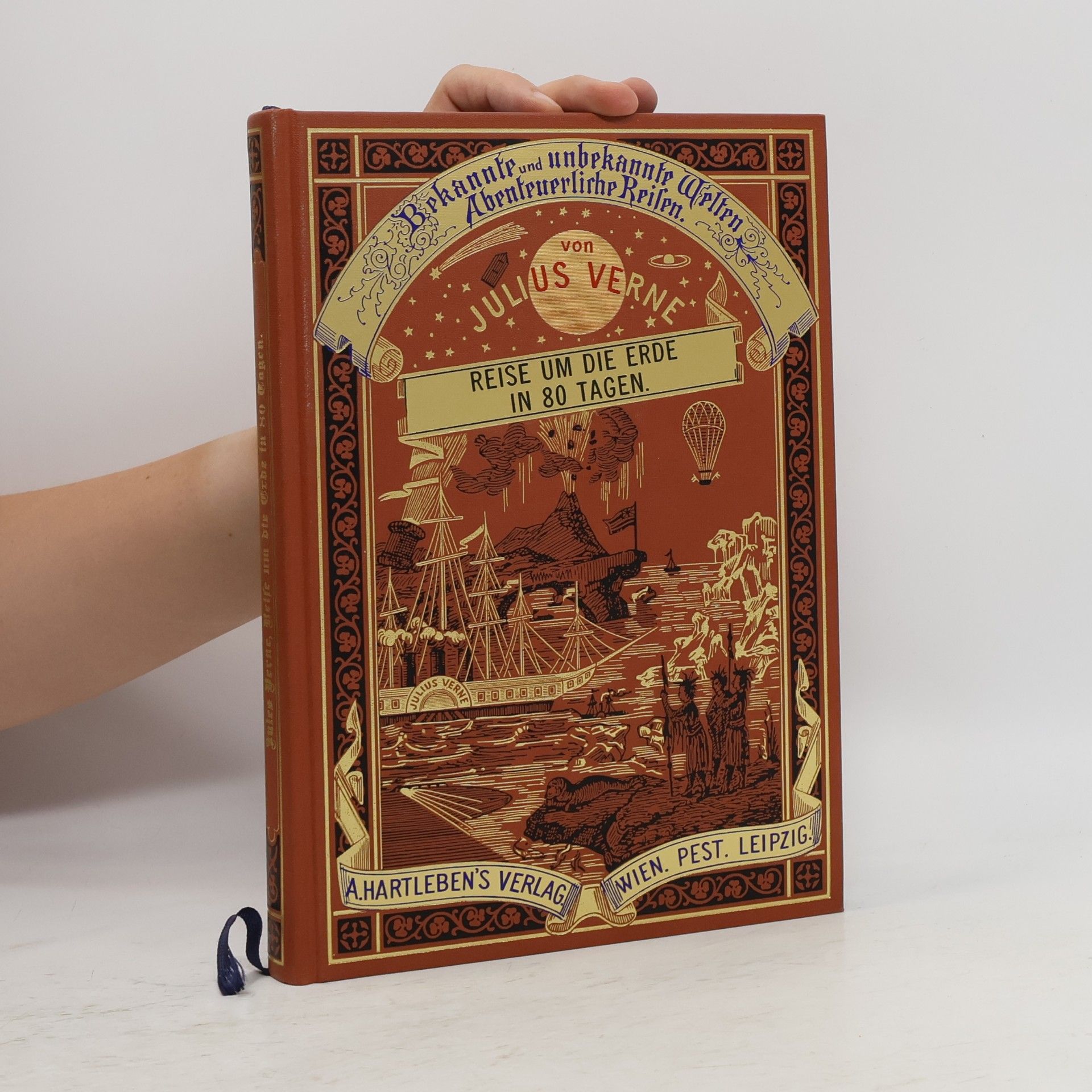 Jules Verne Reise um die Erde in 80 Tagen