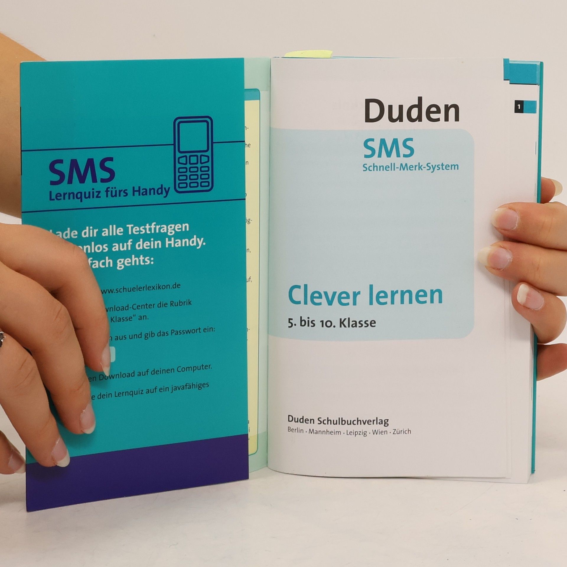 Autorenkollektiv Duden SMS. Clever lernen
