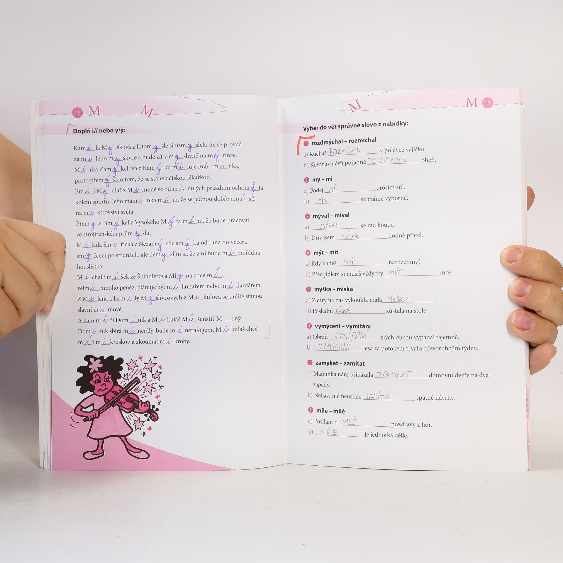 Eva Mrázková Desetiminutovky: Vyjmenovaná slova