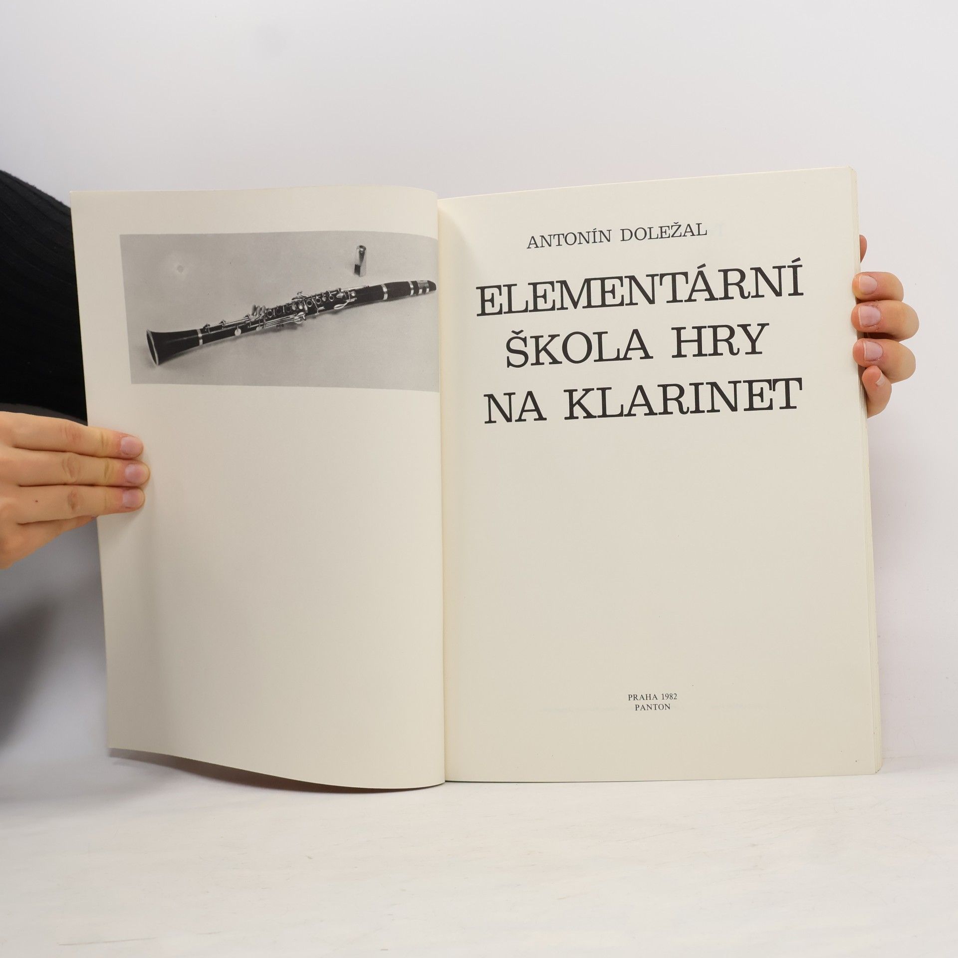 Antonín Doležal Elementární škola hry na klarinet