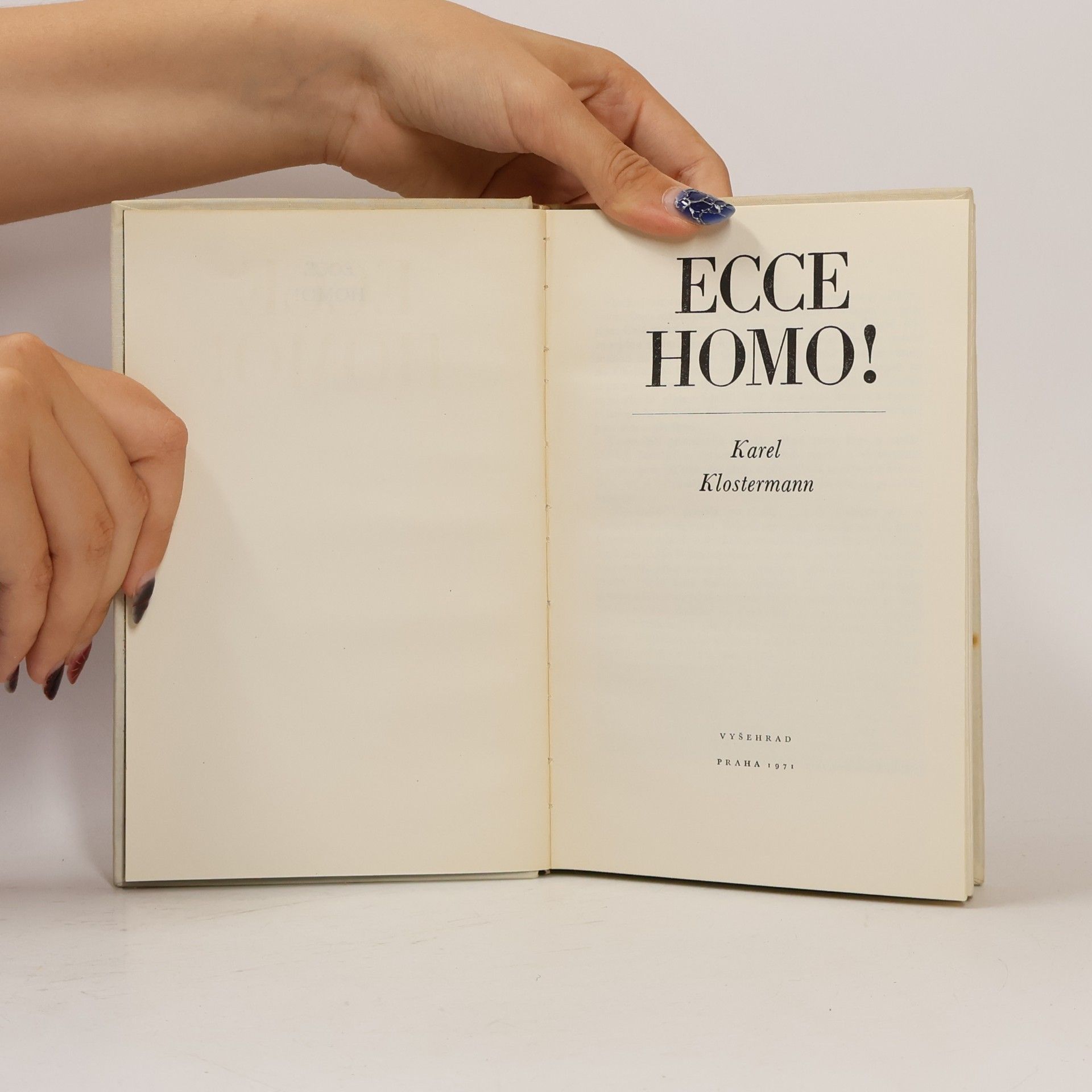 Karel Klostermann Ecce Homo!