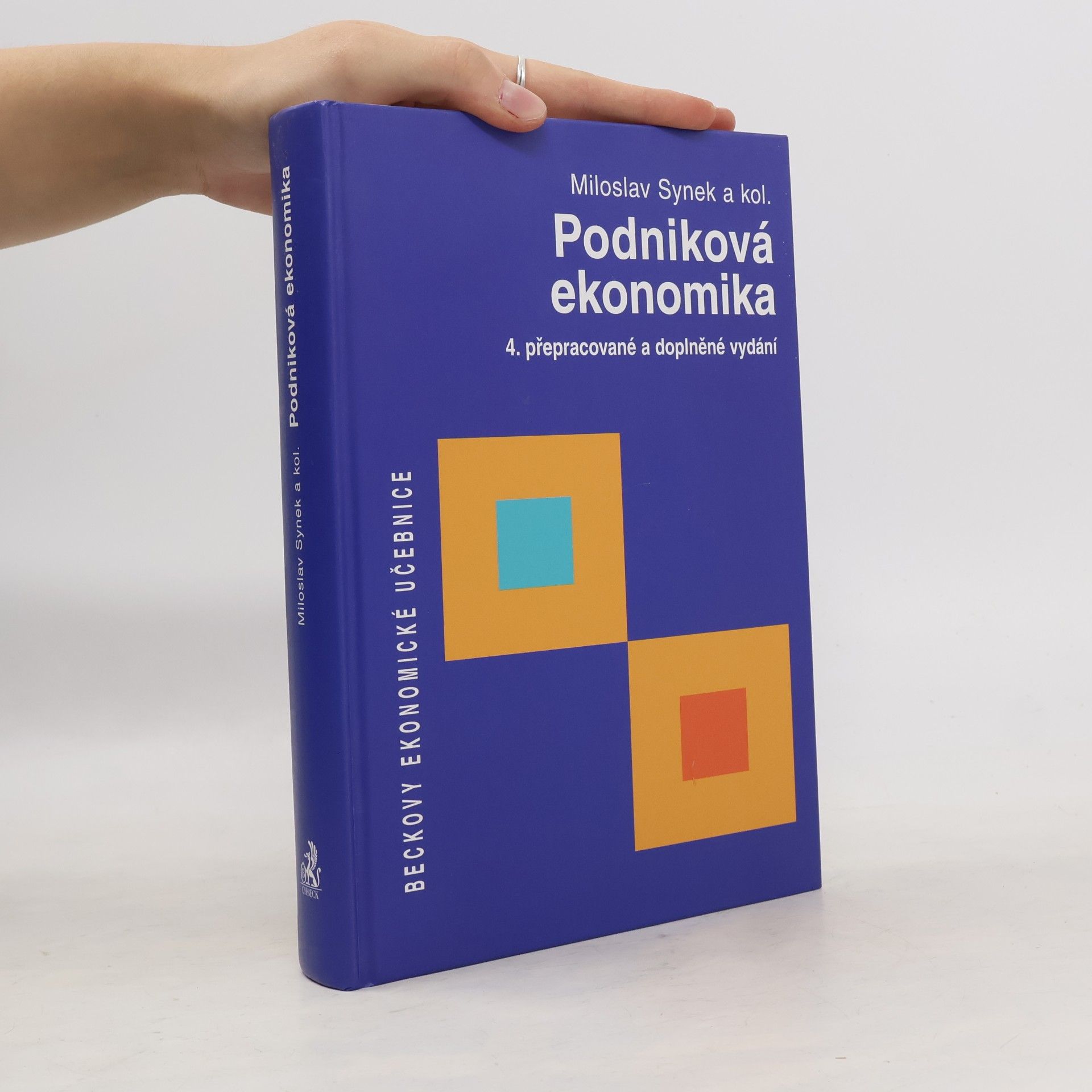 Miloslav Synek Podniková ekonomika
