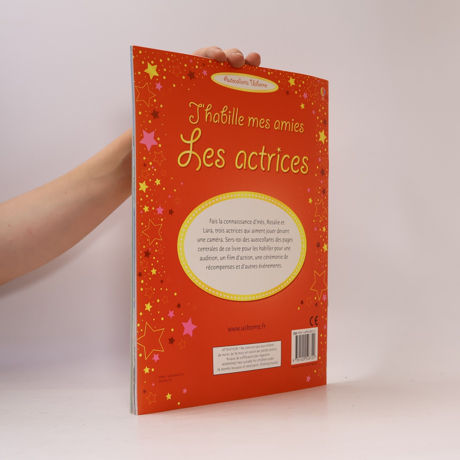Lorraine Beurton-Sharp J'habille mes amies - les actrices - autocollants Usborne