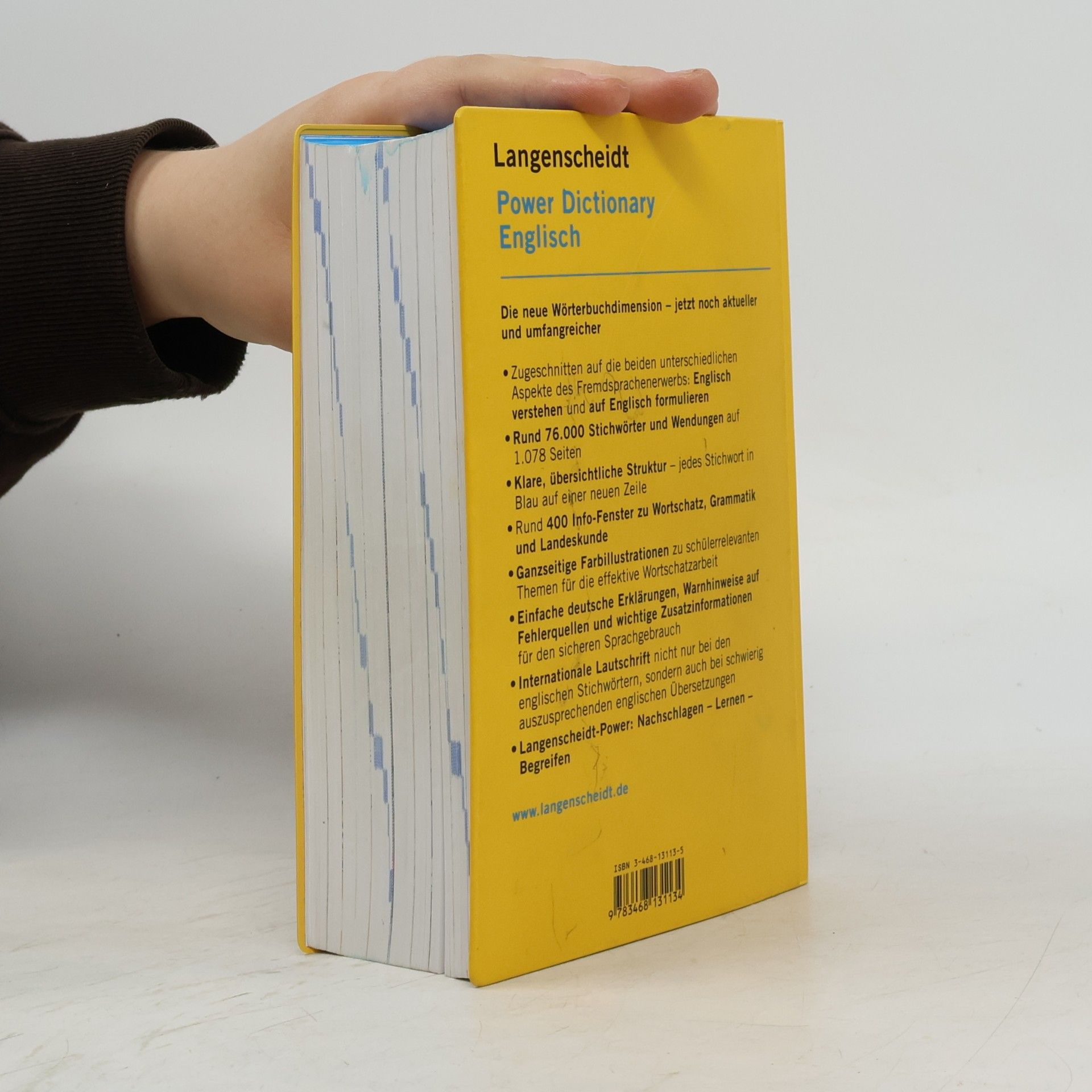 Wolfgang Walther Langenscheidt power dictionary Englisch