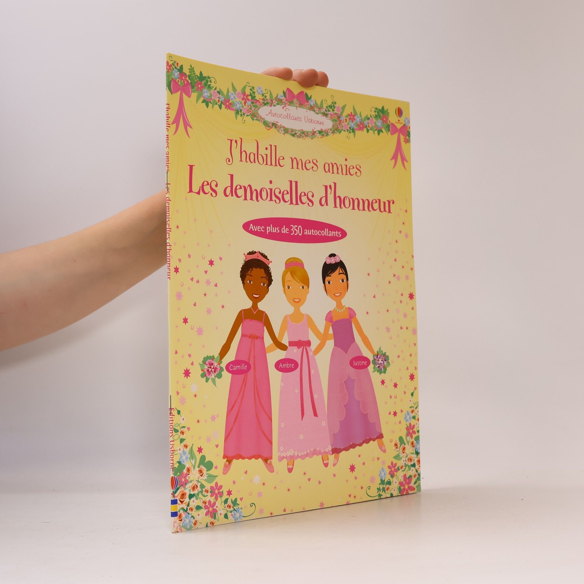 Lynda Calvert-Weyant Autocollants Usborne: J'habille mes amies les demoiselles d'honneur